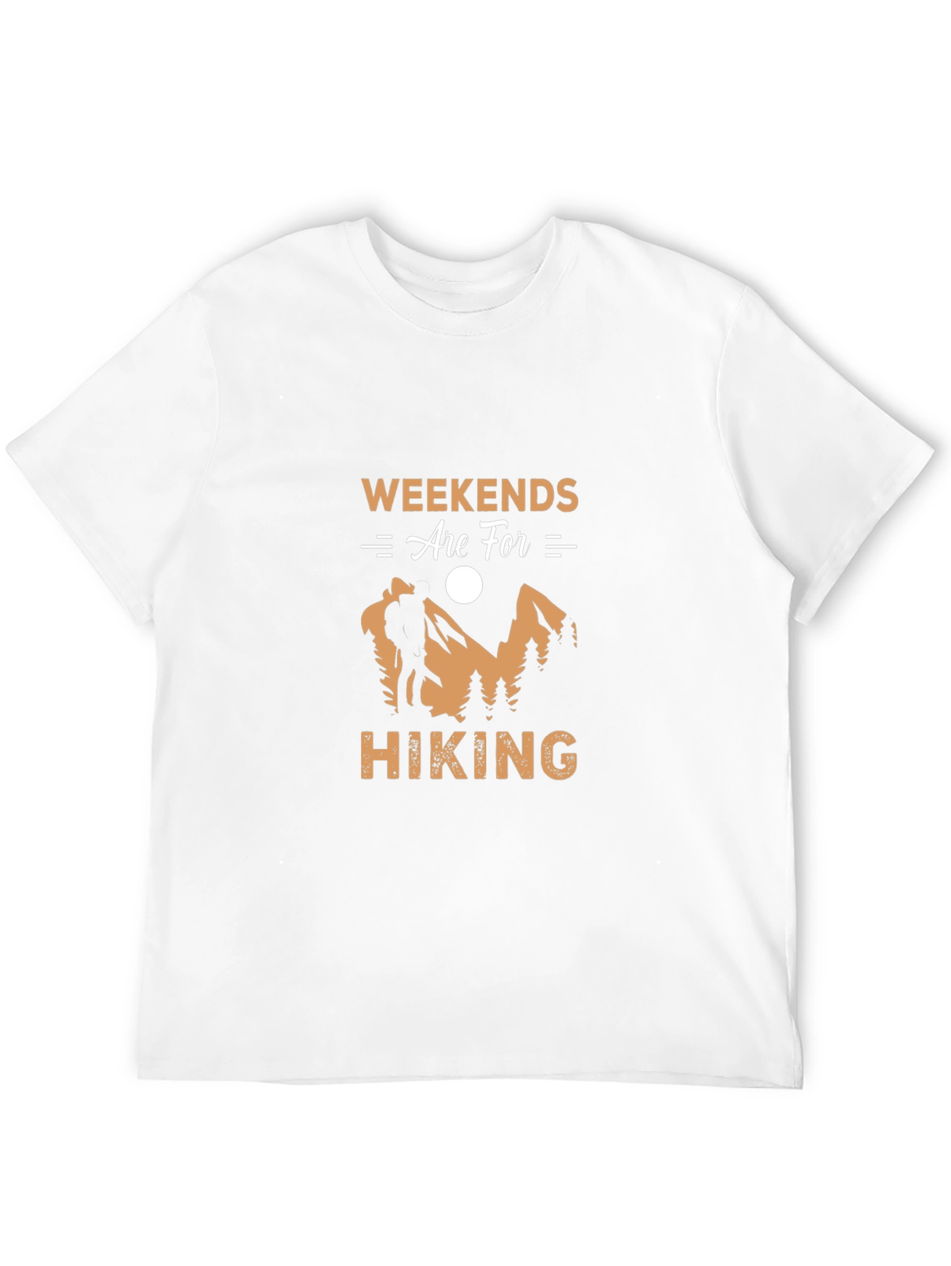 Black Weekends Are For Hiking Graphic Tee view 12