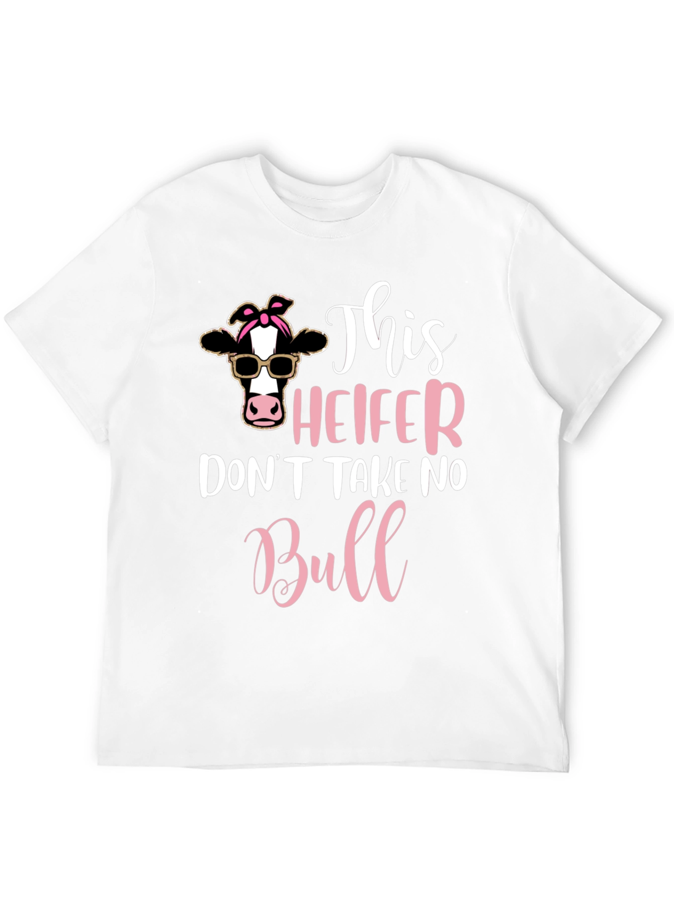 Black Heifer No Bull Graphic T-Shirt view 12