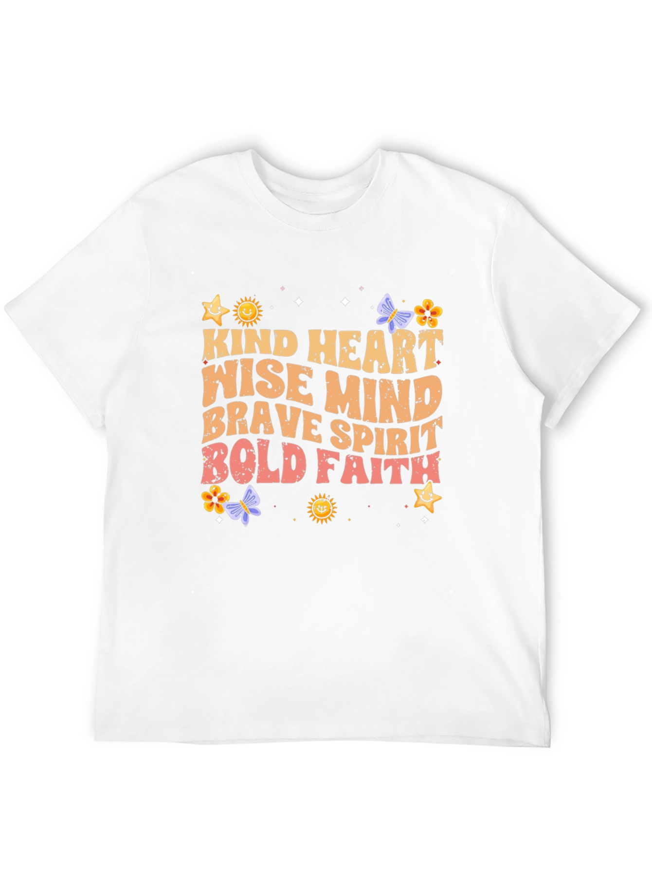 Black Kind Heart Graphic Tee - Retro Design view 12