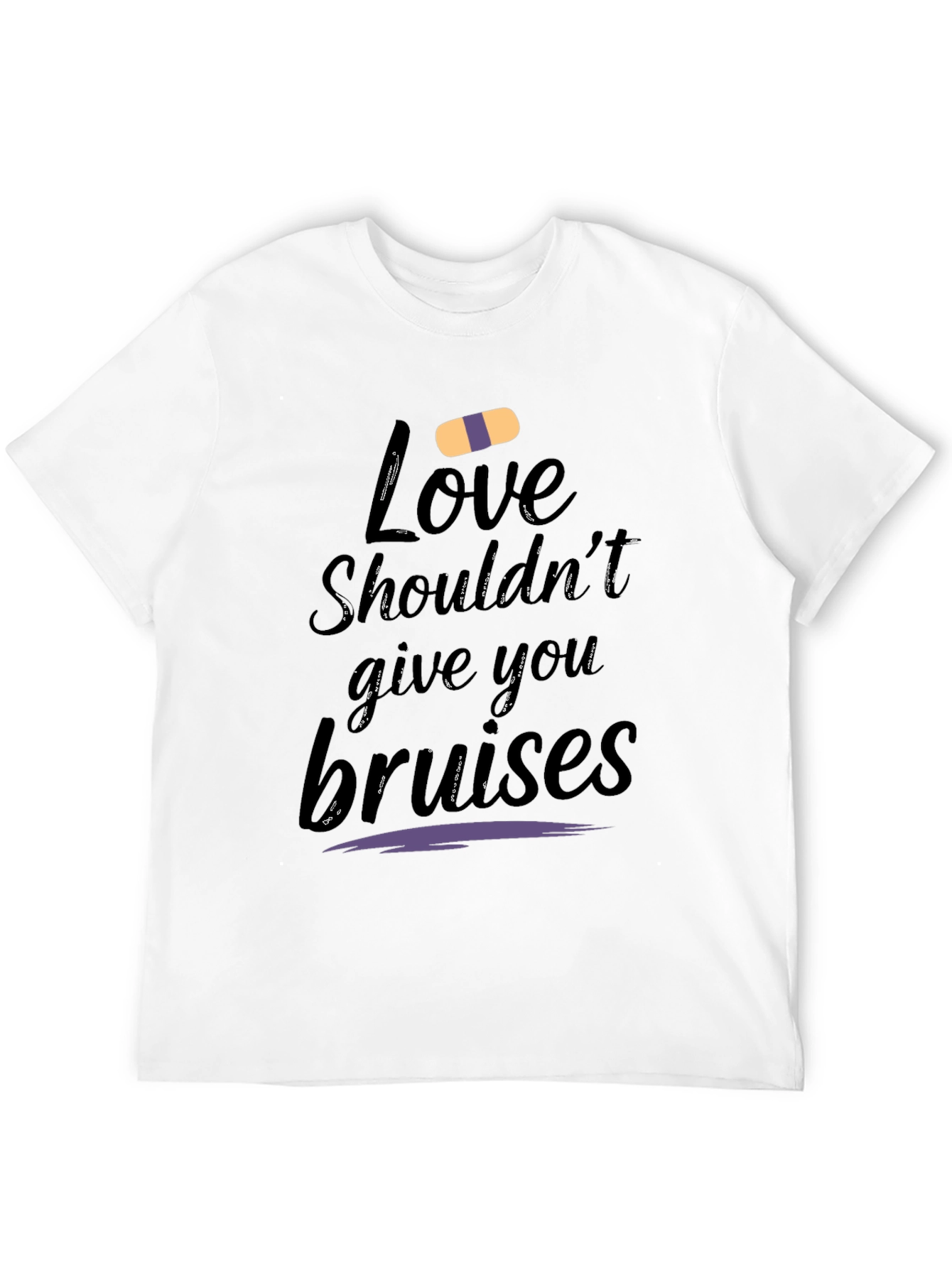Black Love Shouldn't Bruise Graphic Tee view 12