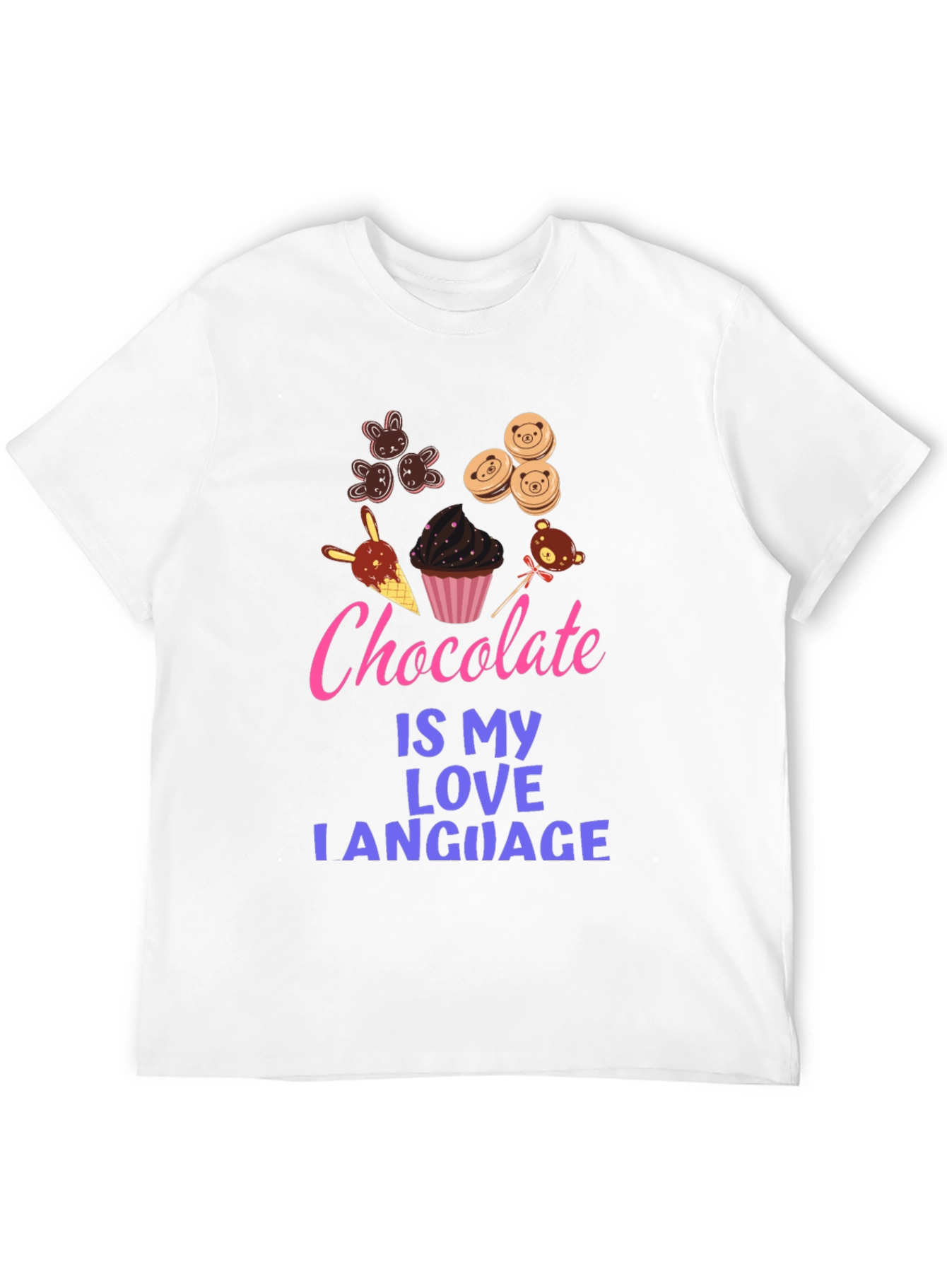 Black Chocolate Is My Love Language Graphic Tee view 12