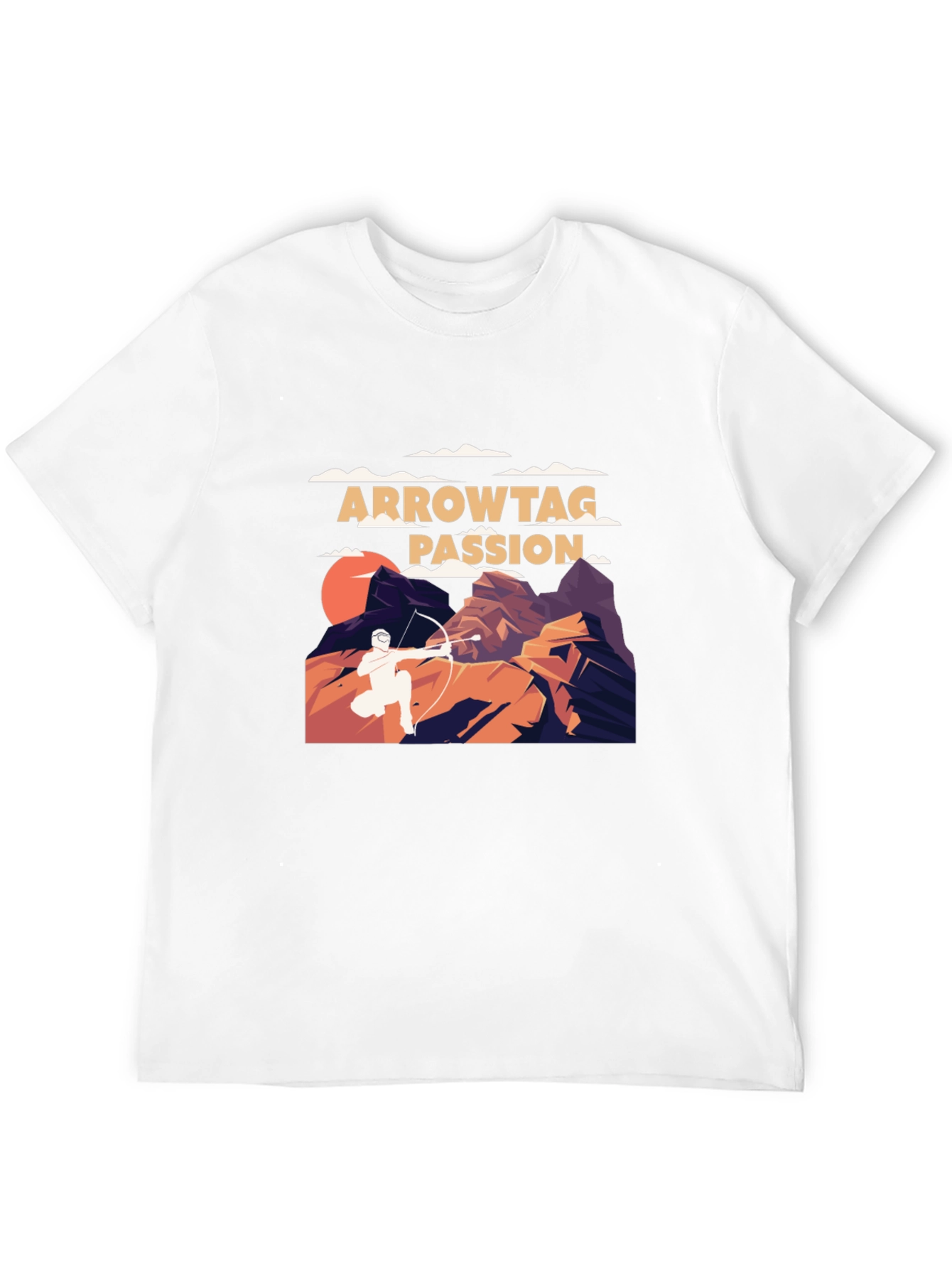 Black Arrowtag Passion T-Shirt: Archery Adventure Tee view 12