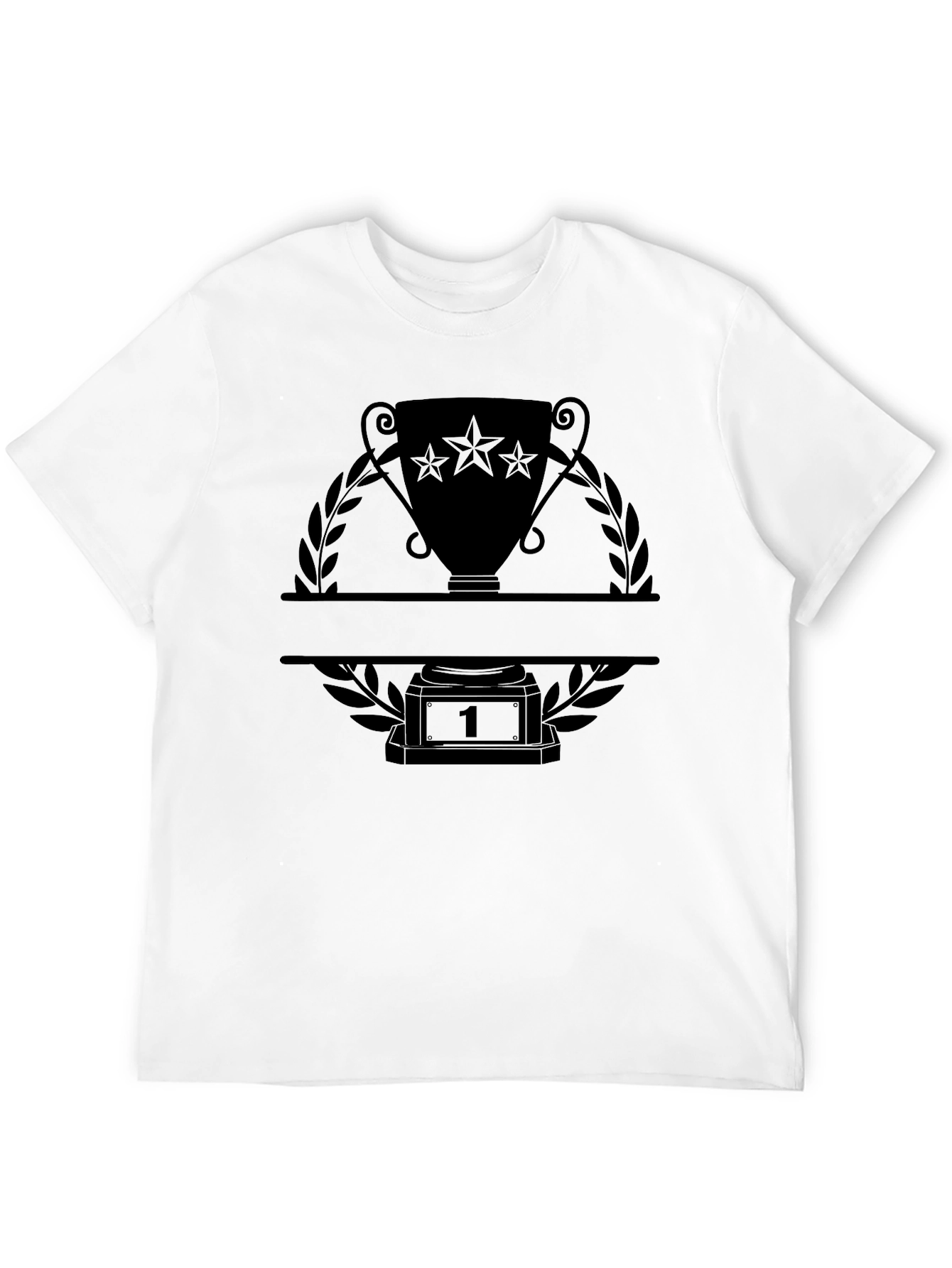 Winner's Trophy Graphic Tee - Champion Style! - 12