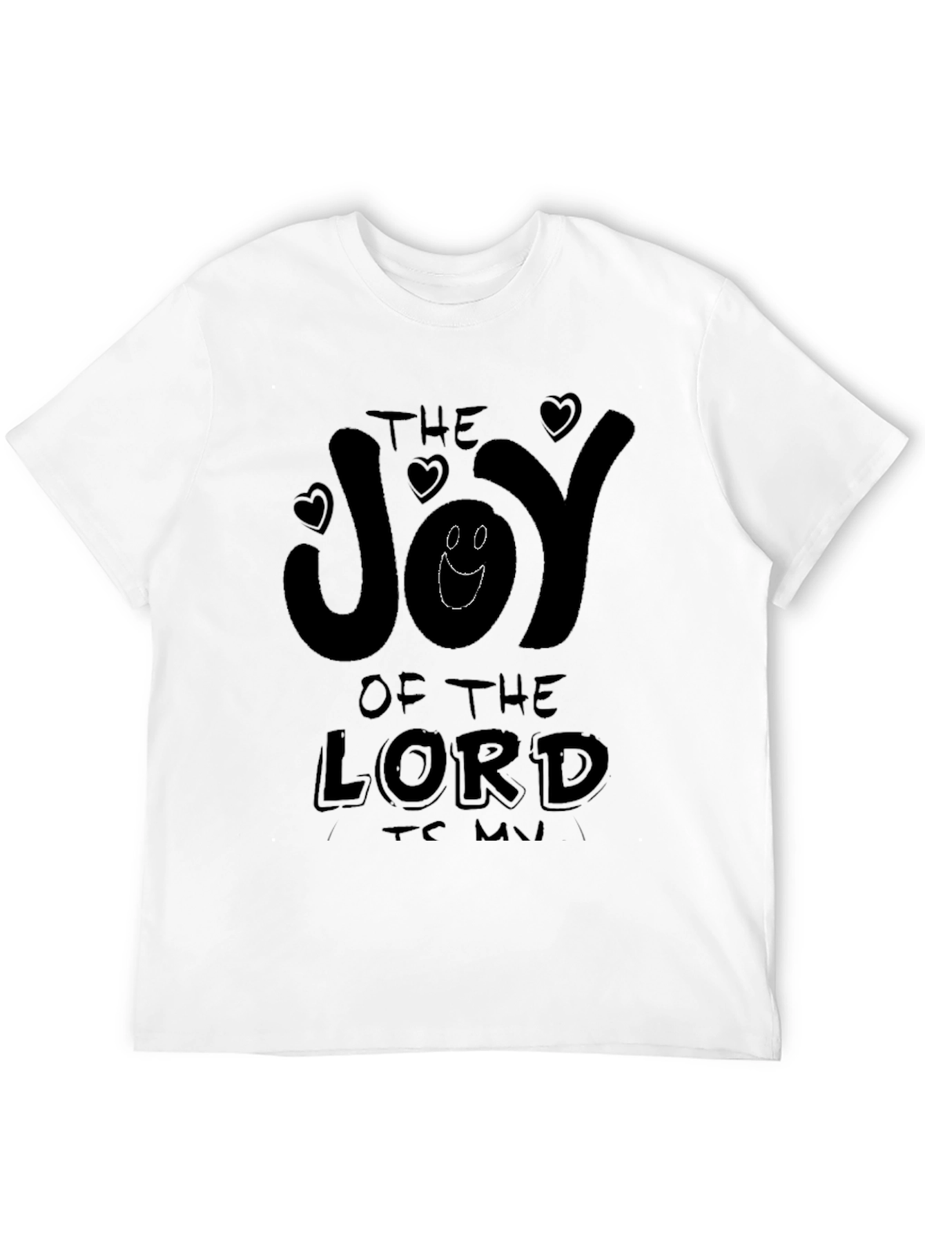 Black The Joy of the Lord T-Shirt view 12