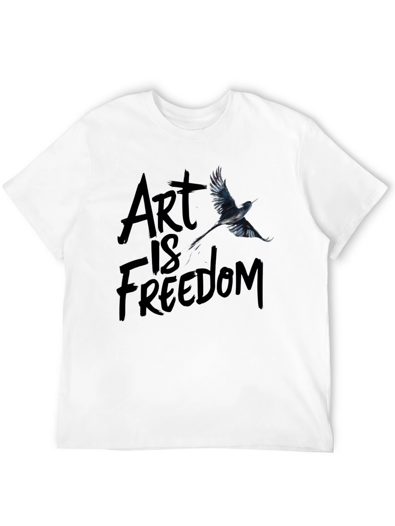 Black Art Is Freedom Graphic Tee - Black view 12