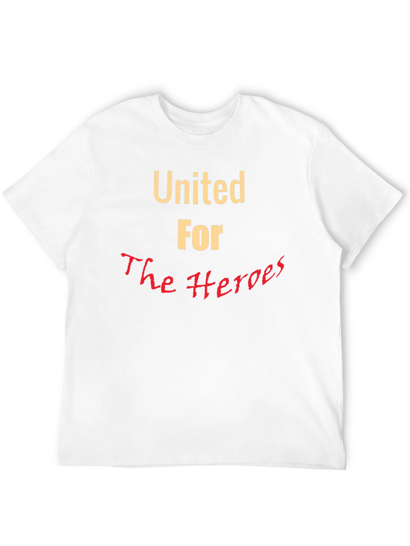 Black United For The Heroes T-Shirt view 12