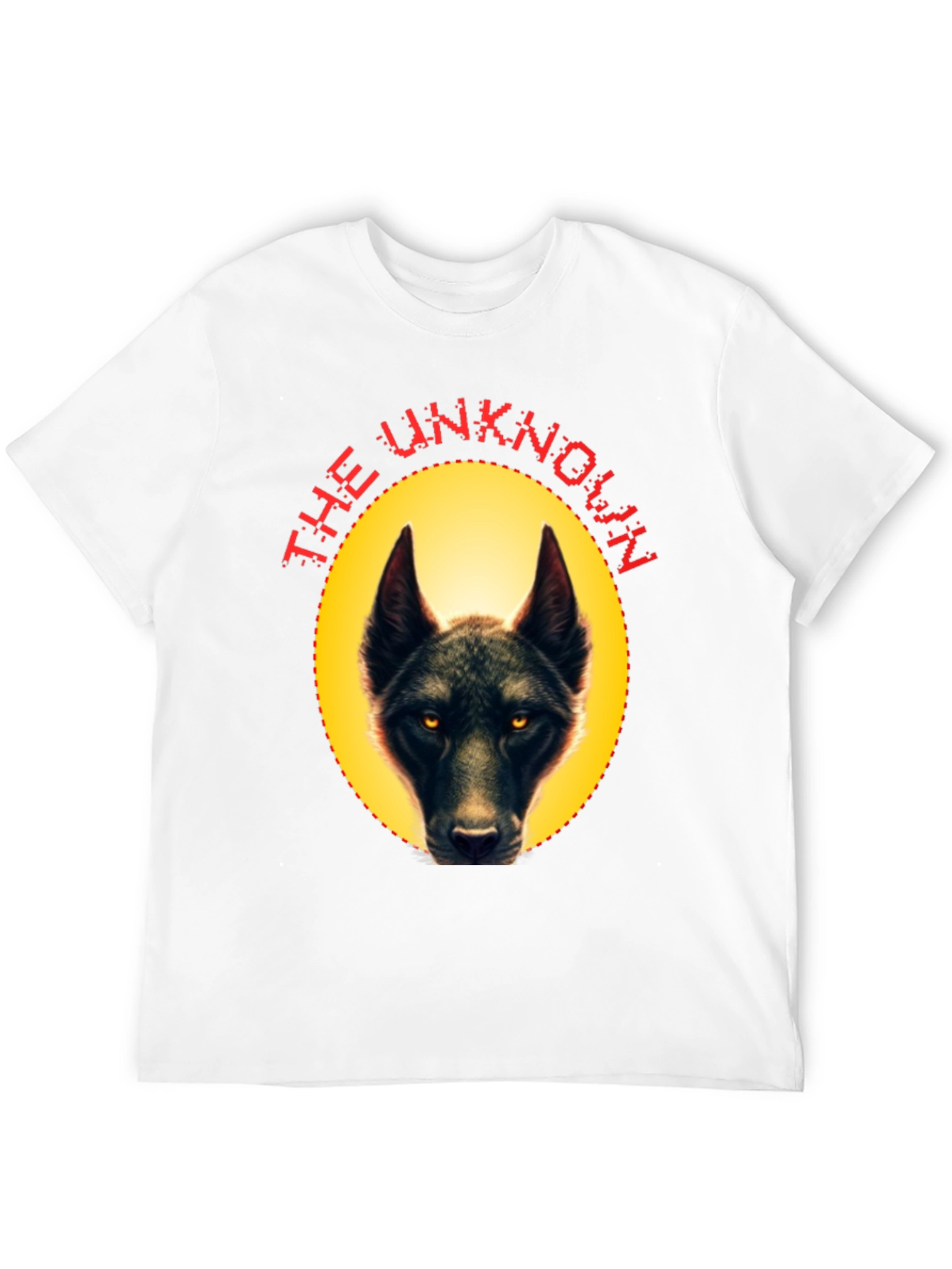 Black The Unknown Wolf Graphic Tee view 12