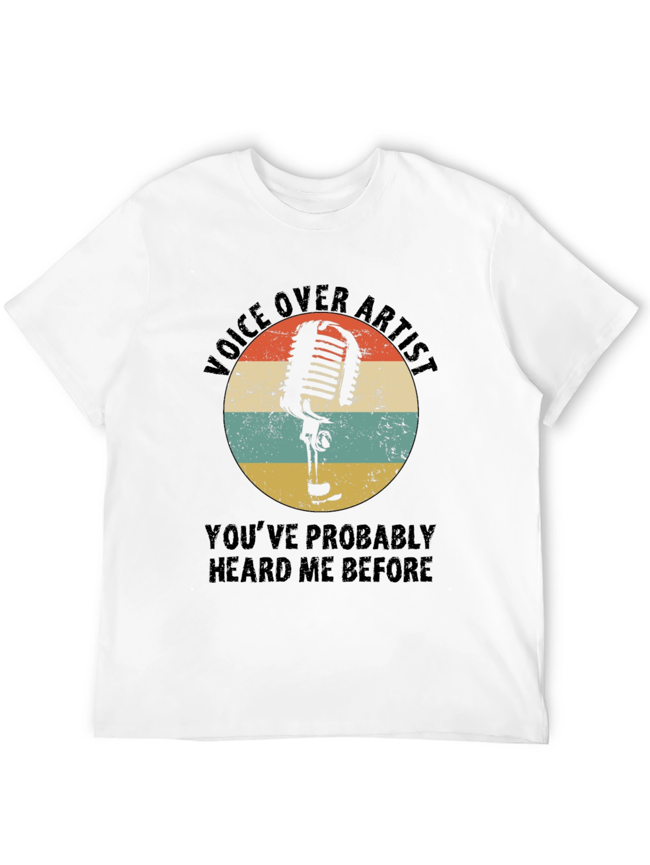 Voice Over Artist Retro T-Shirt - 12