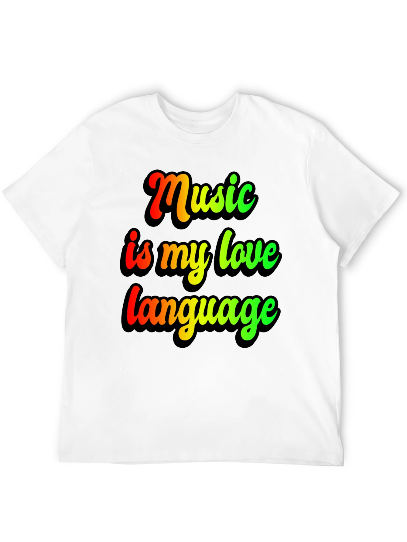 Music is My Love Language T-Shirt - 12