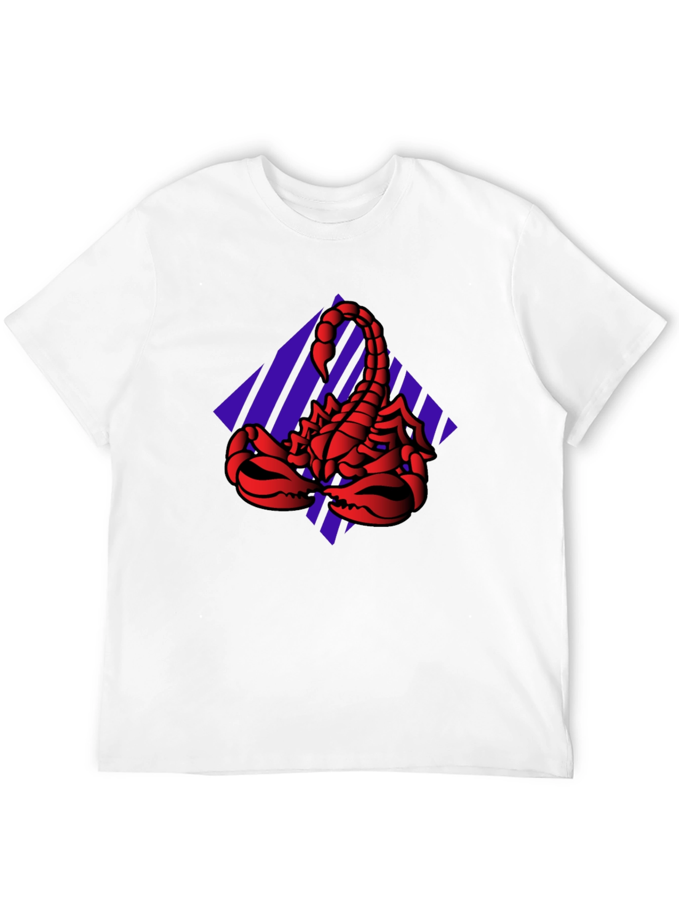 Black Scorpion Graphic Tee - Bold Red Design view 12