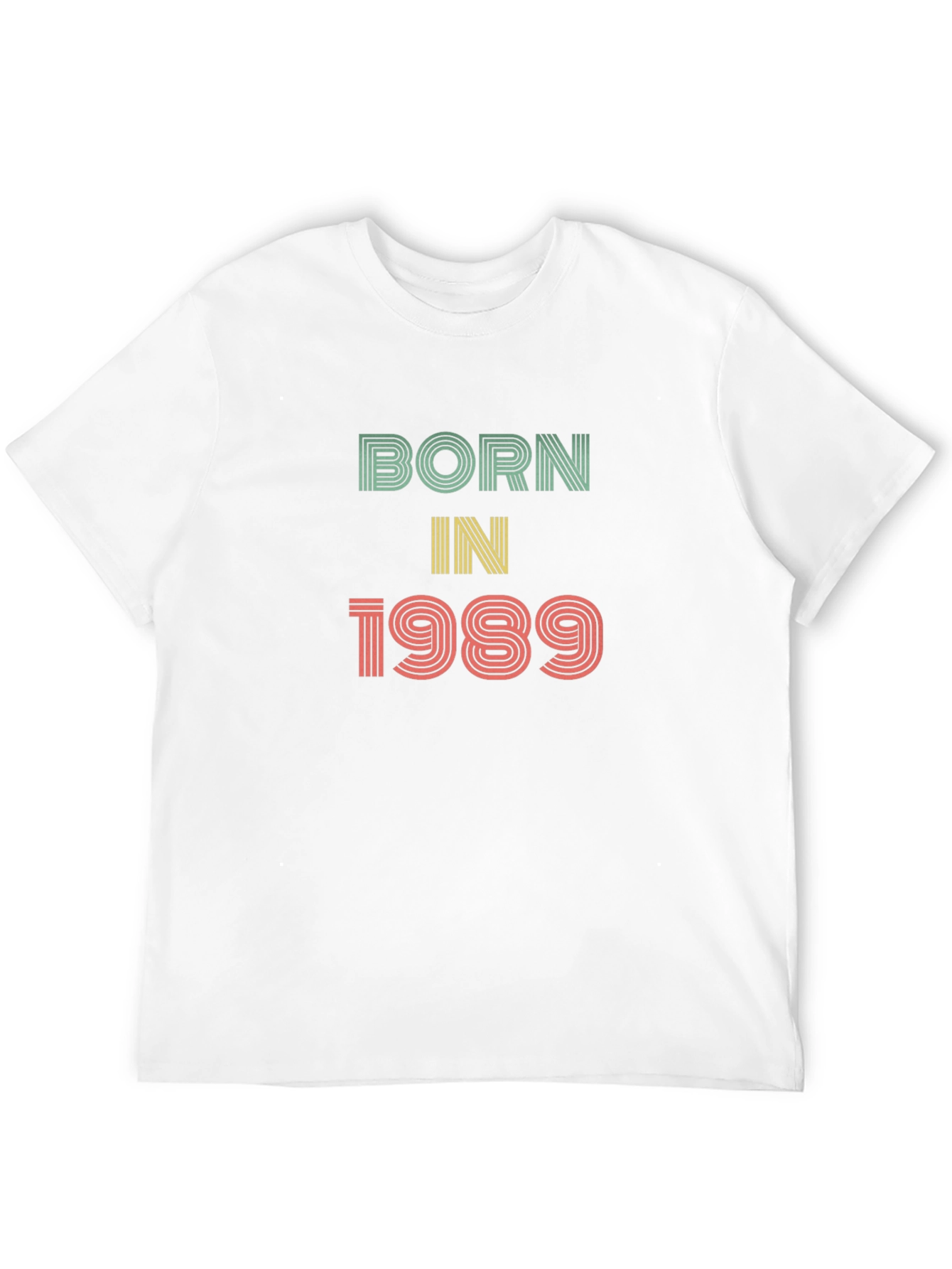Black Born in 1989 Graphic Tee view 12