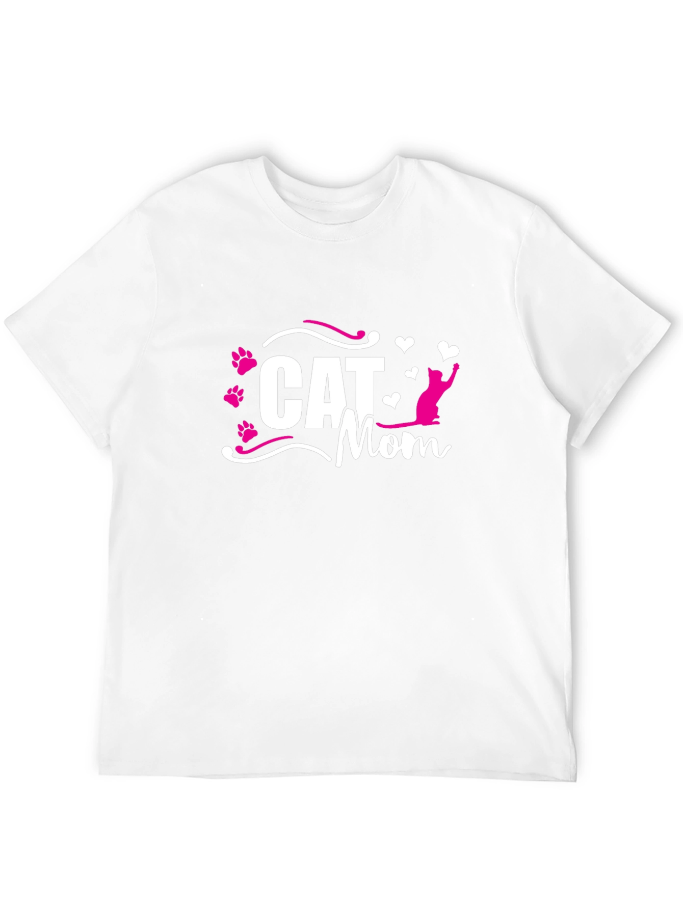 Black Cat Mom Black T-Shirt - Cute Cat Lover Gift view 12