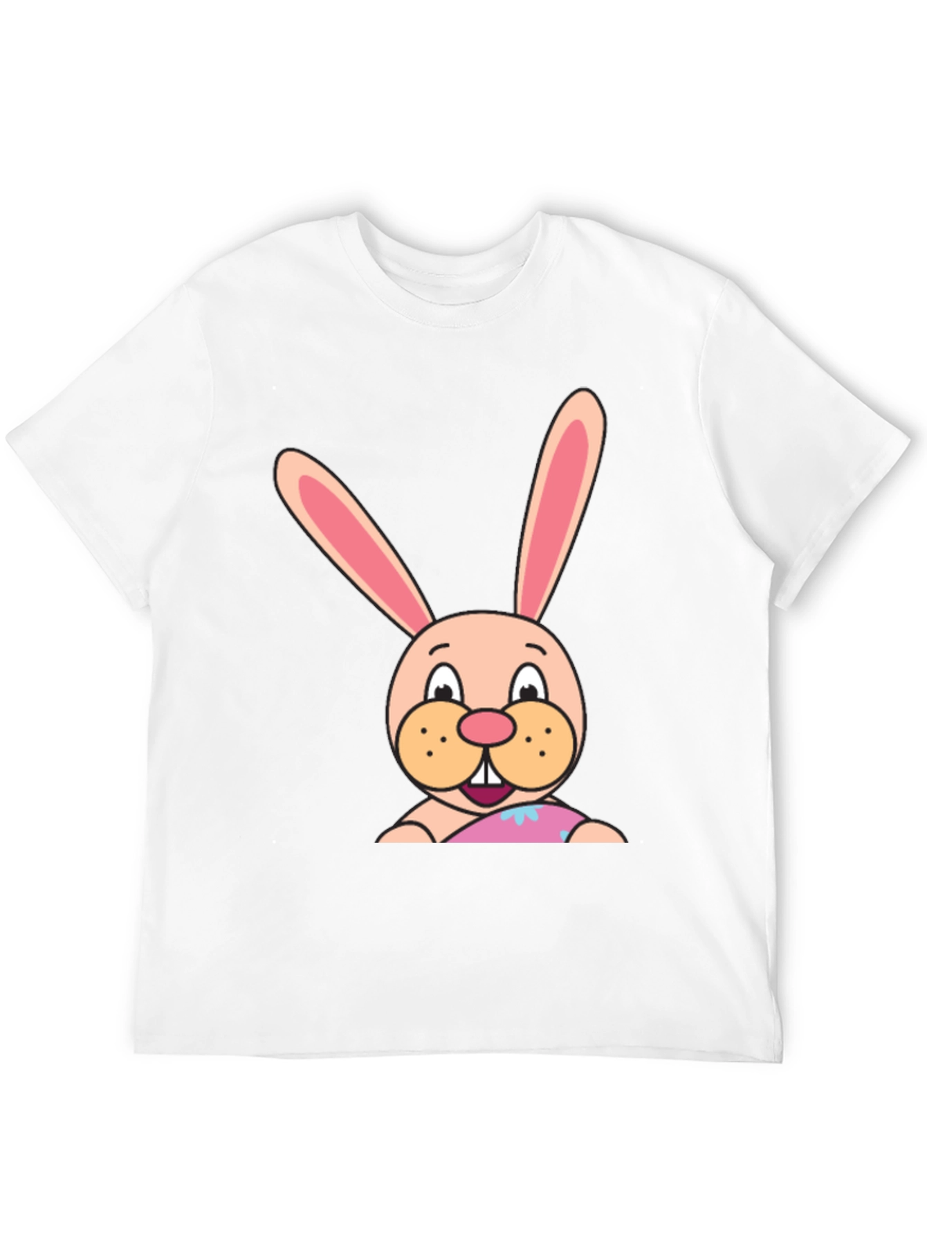 Black Bunny Graphic Tee - Soft Cotton Blend view 12