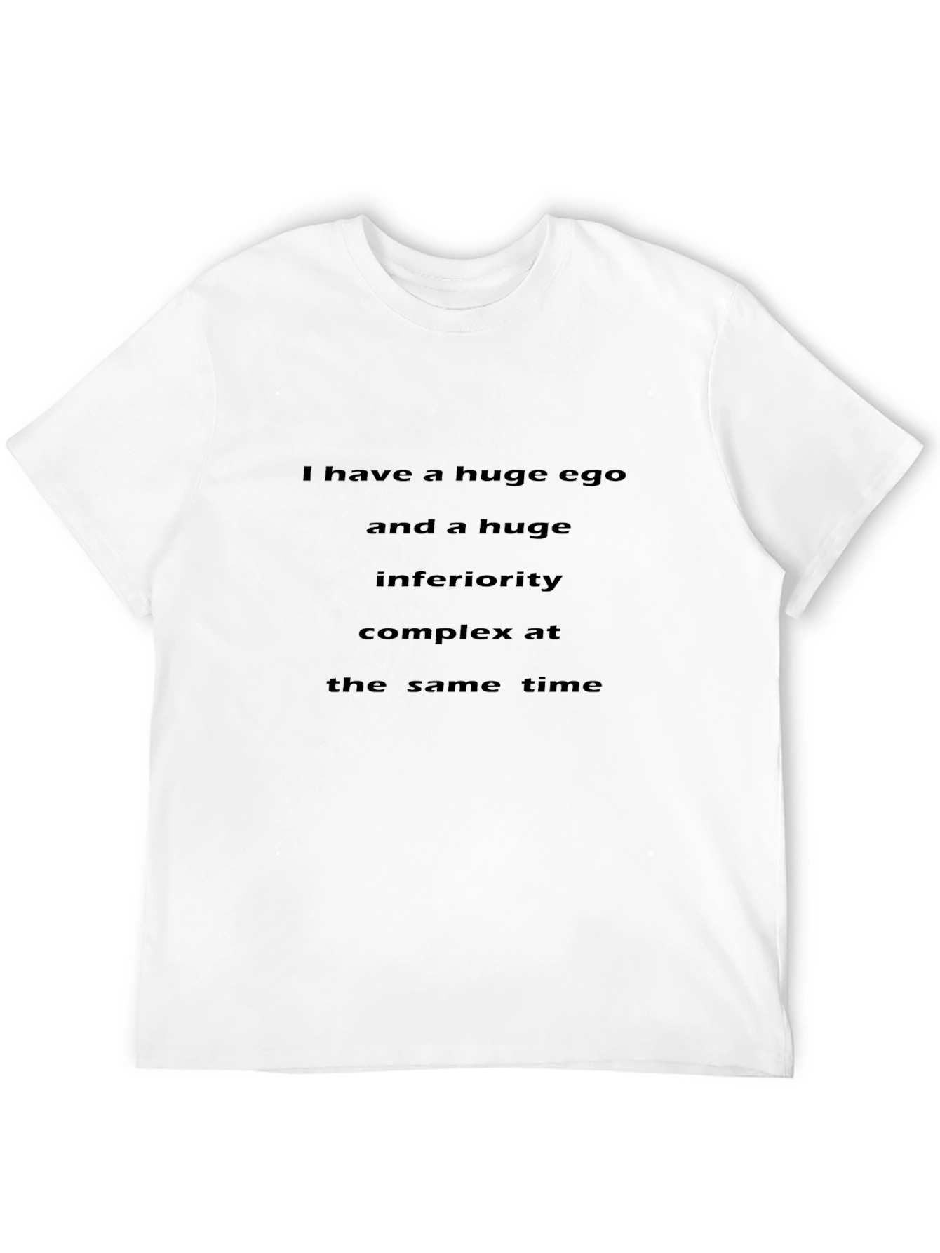 Black Ego & Inferiority Complex Graphic Tee - Black view 12