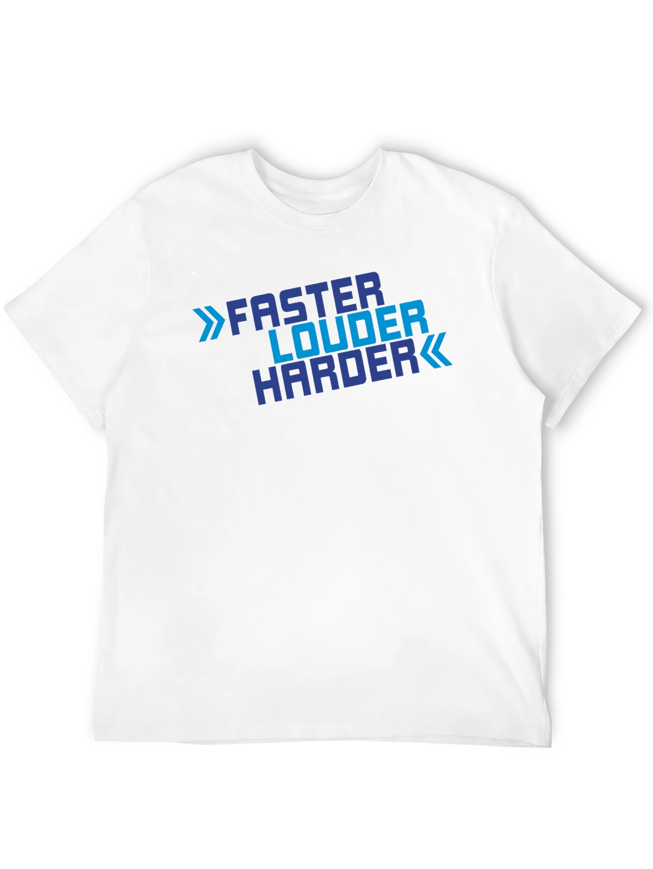 Black Faster Louder Harder Graphic Tee view 12