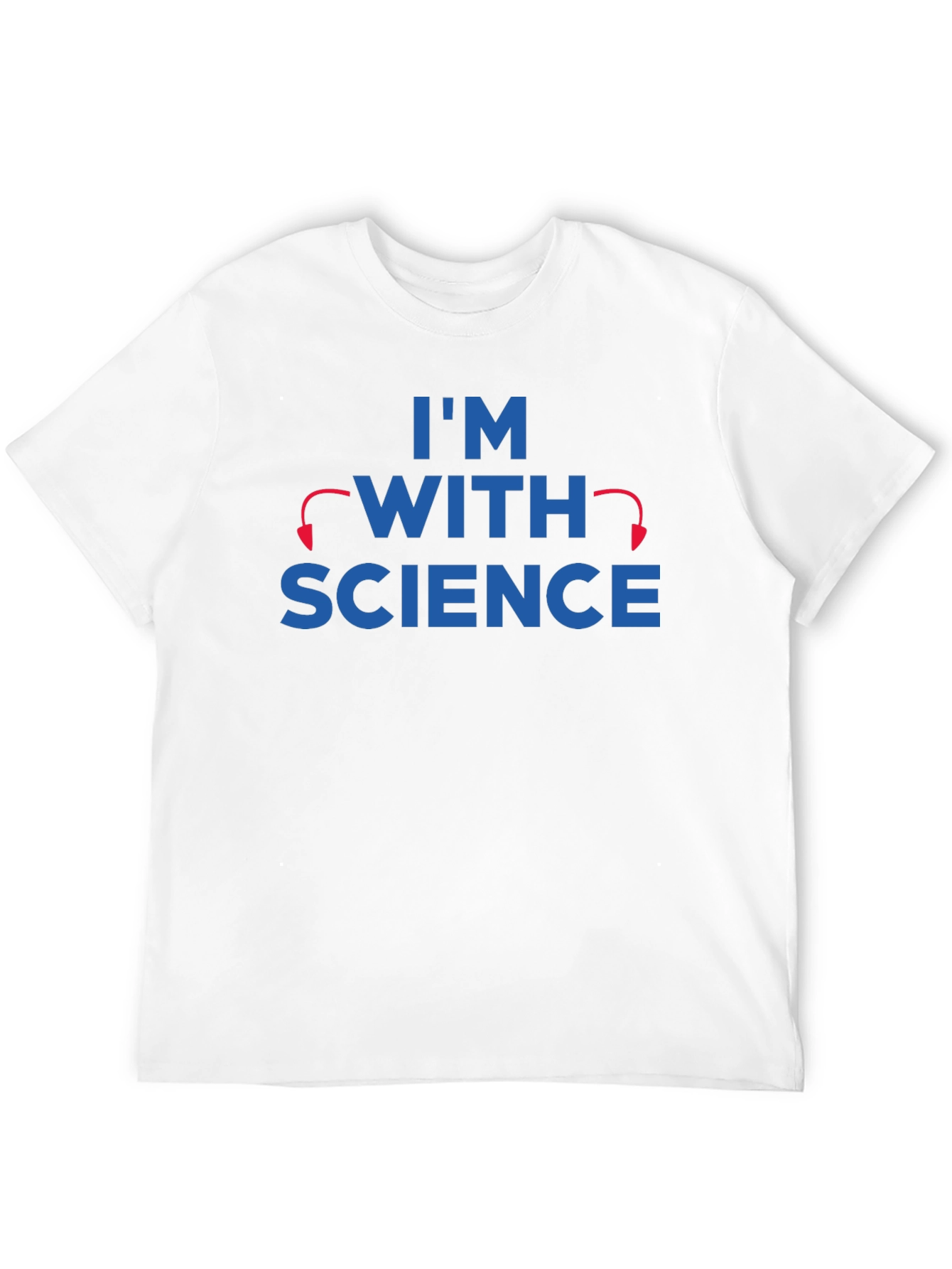 Black I'm With Science Graphic T-Shirt view 12