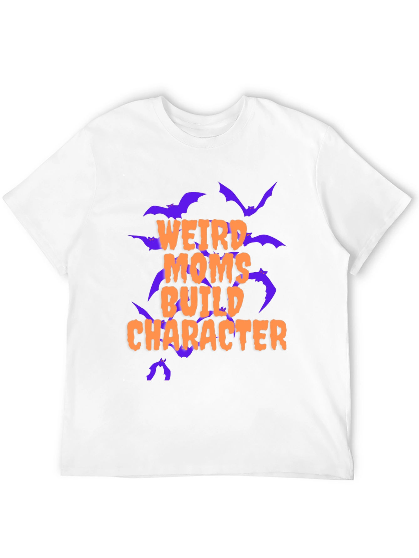 Black Weird Moms Build Character Graphic Tee view 12