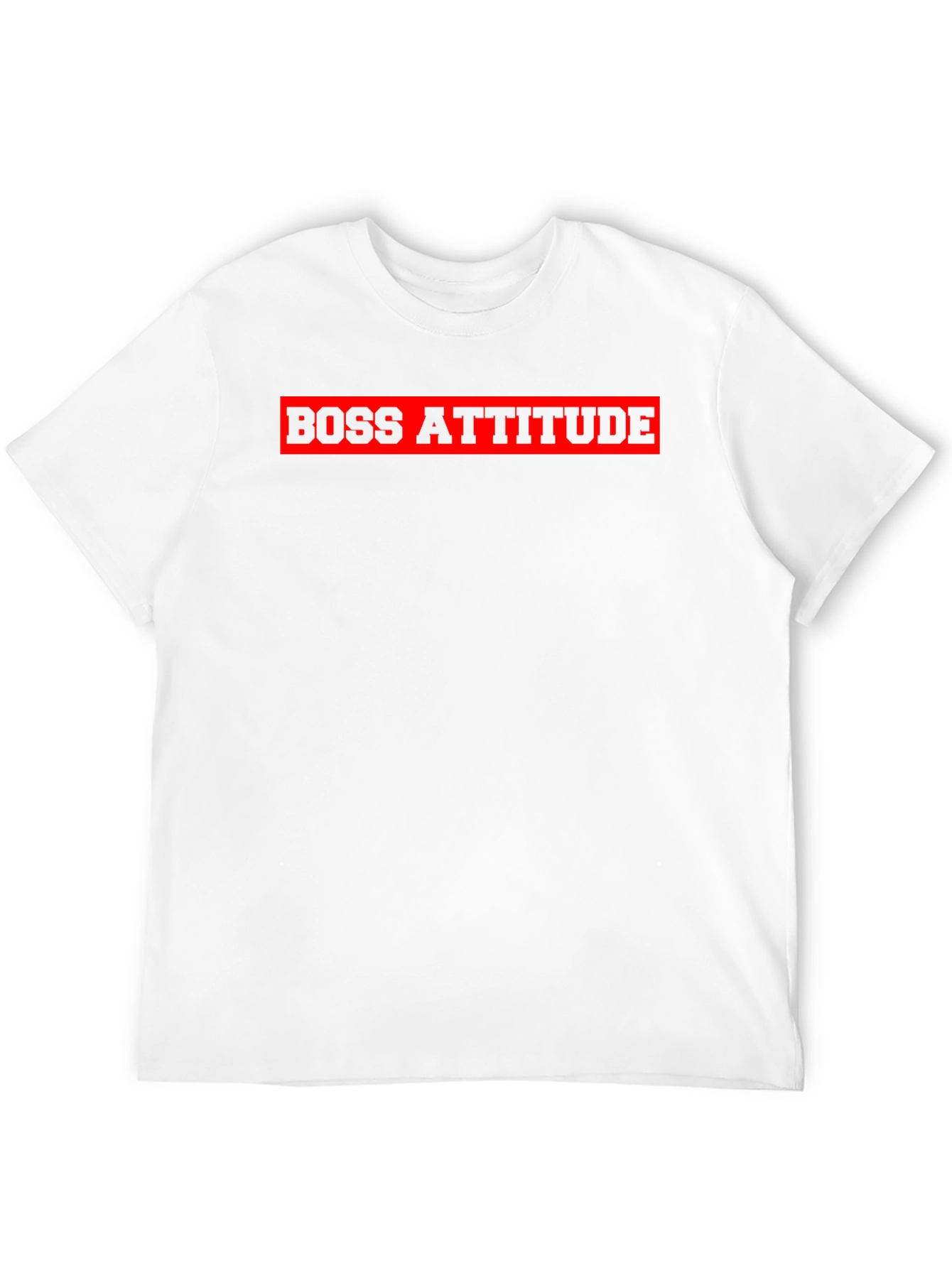 Black Boss Attitude Graphic T-Shirt view 12