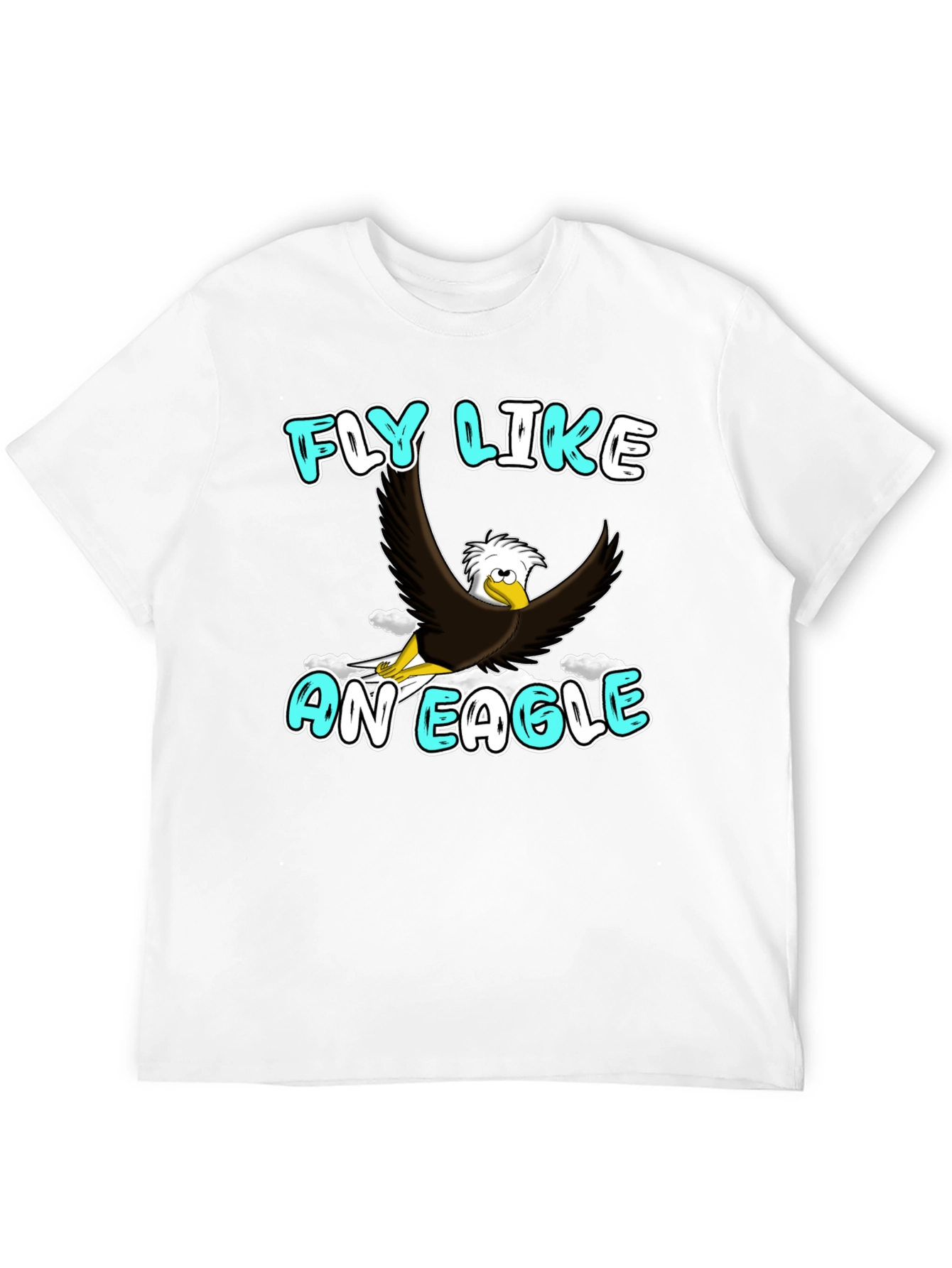 Black Fly Like An Eagle Graphic Tee view 12