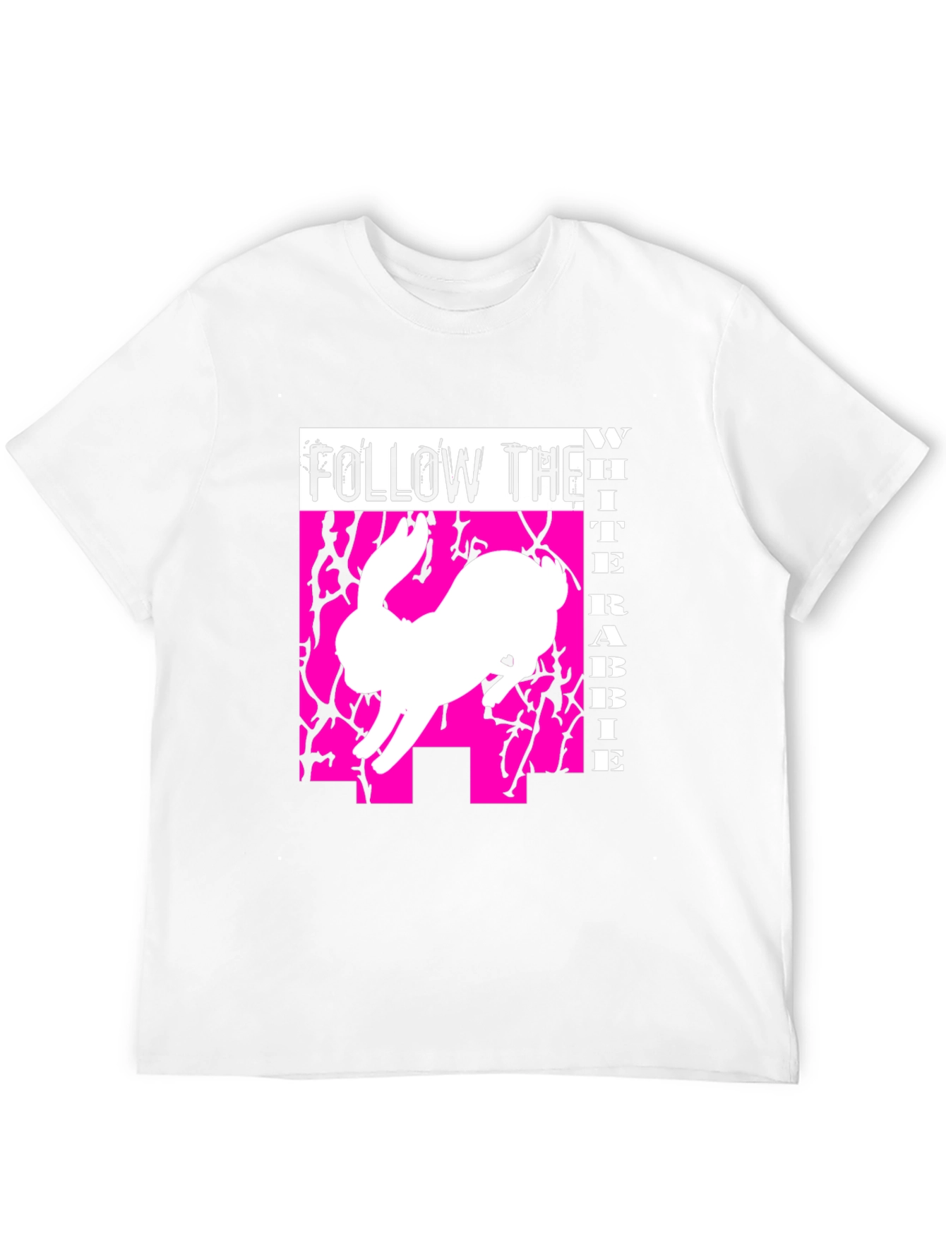 Follow The White Rabbit Graphic Tee - 12