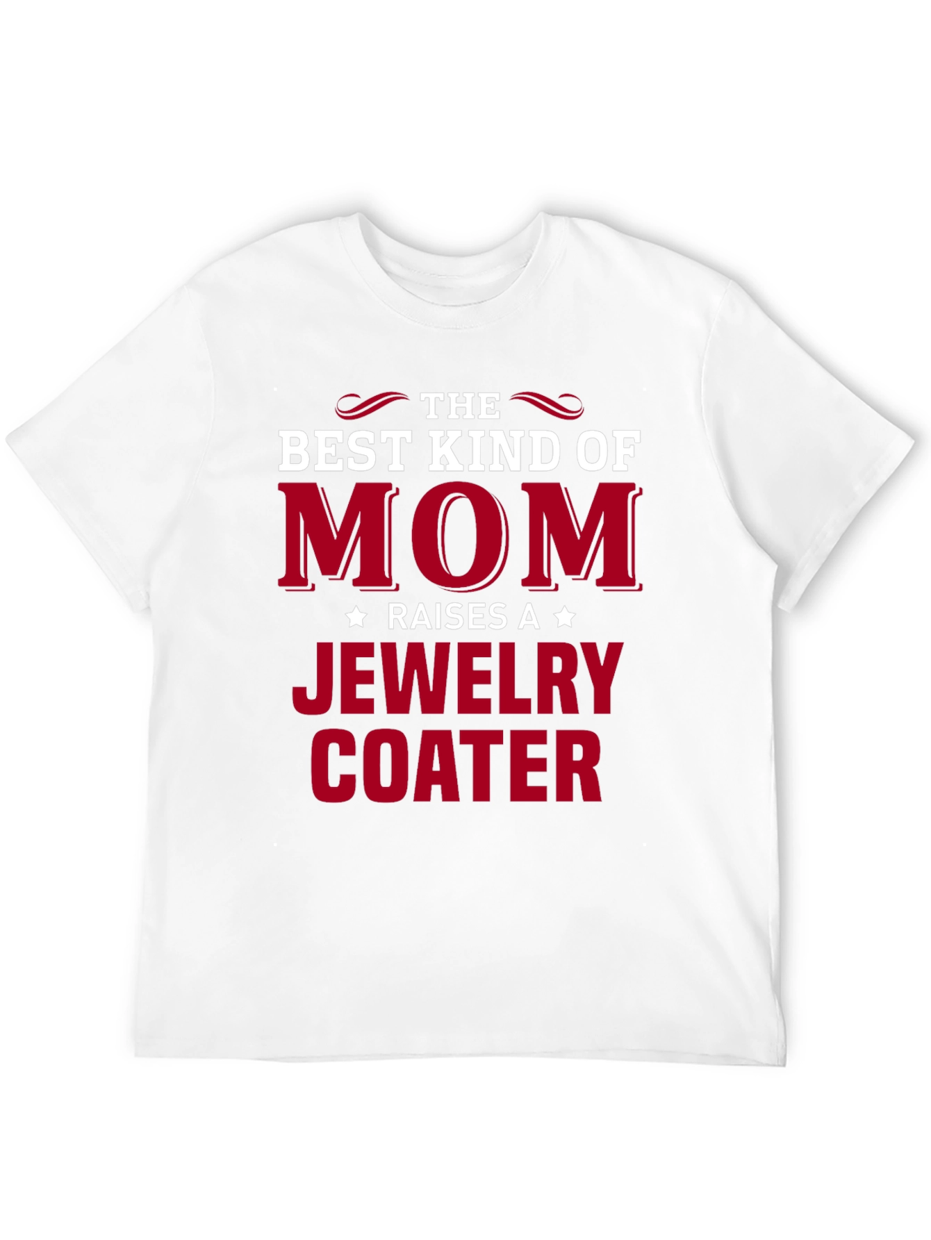 Black Best Kind of Mom Jewelry Coater T-Shirt view 12