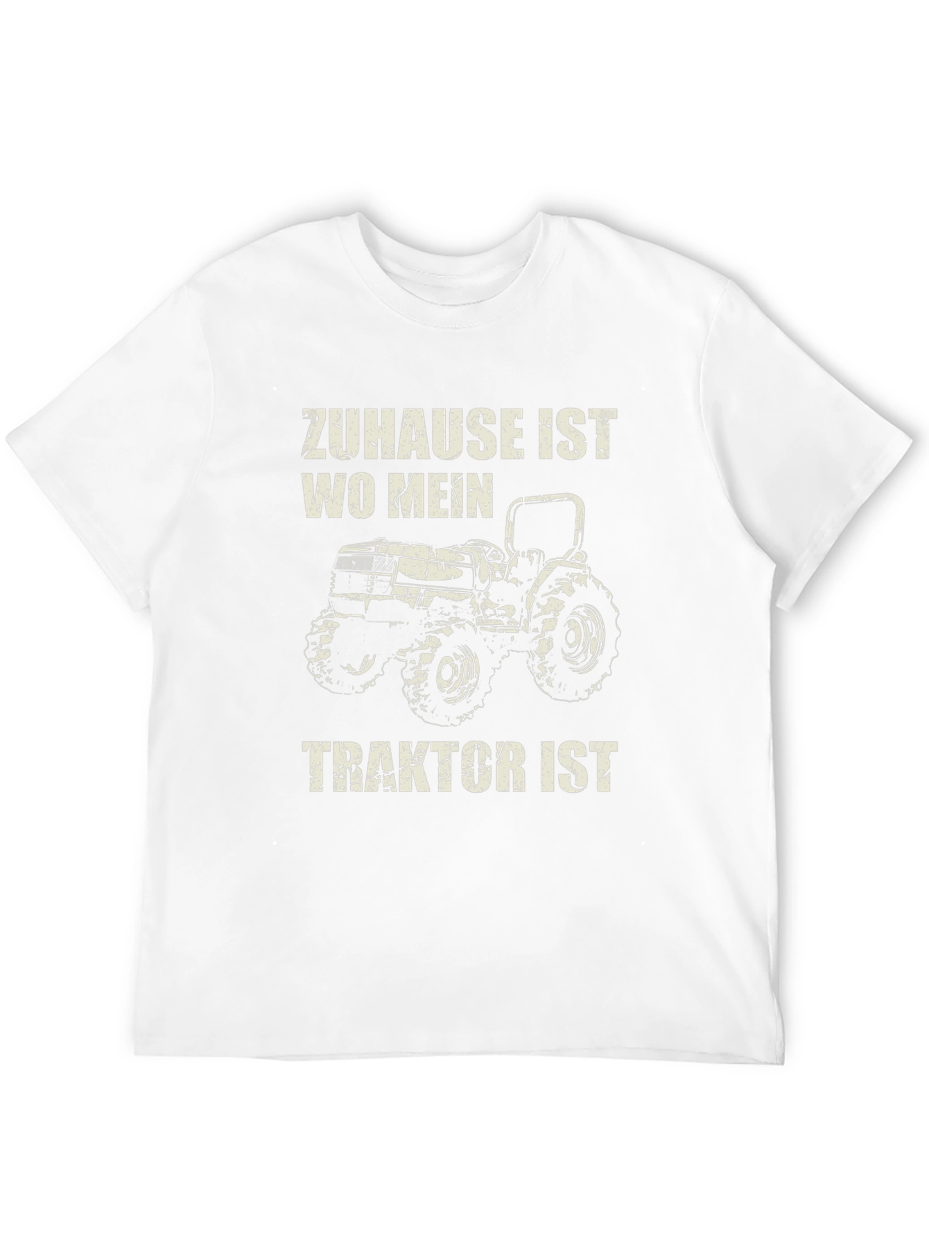 Black Tractor Lover T-Shirt - Zu Hause Ist Wo Mein Traktor Ist view 12