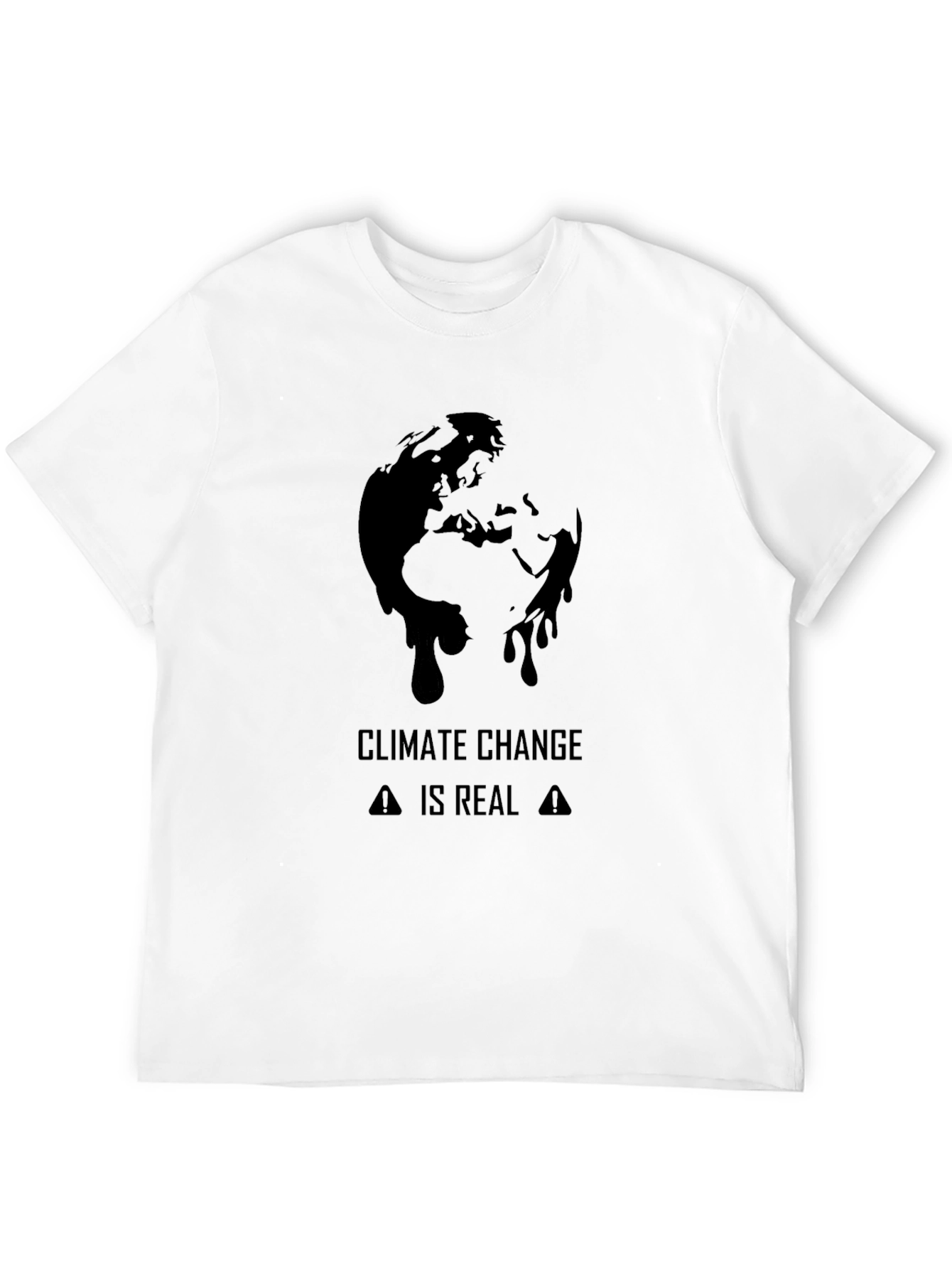 Black Climate Change Awareness Tee view 12