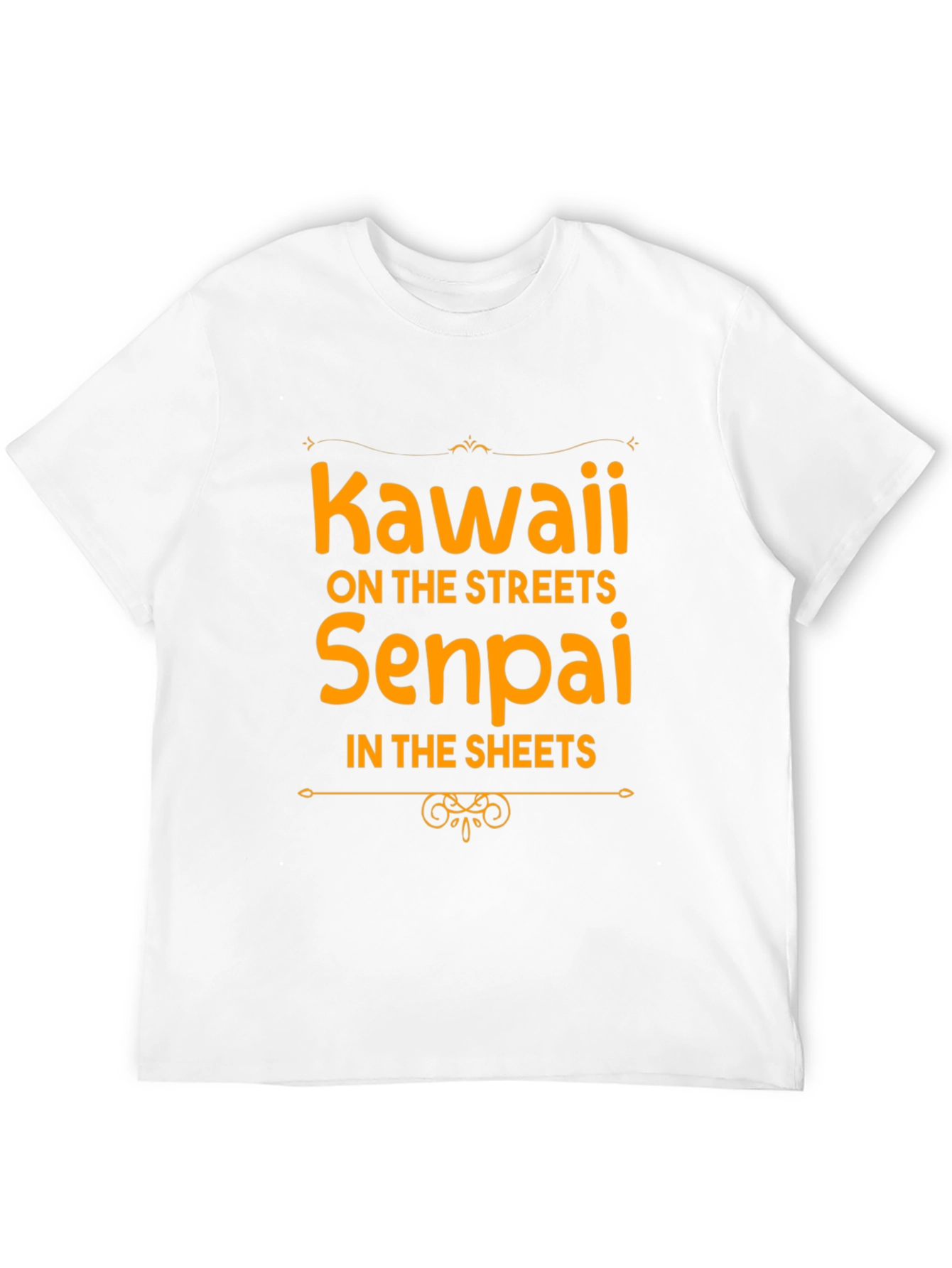 Black Kawaii Senpai Graphic T-Shirt - Anime Inspired Apparel view 12