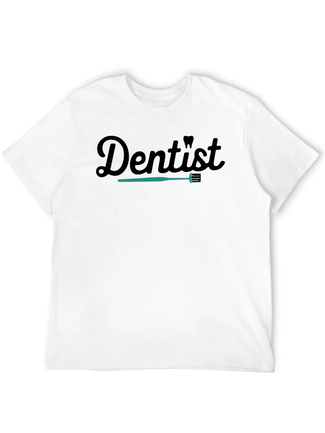Black Dentist T-Shirt - Dental Tooth Brush Tee view 12