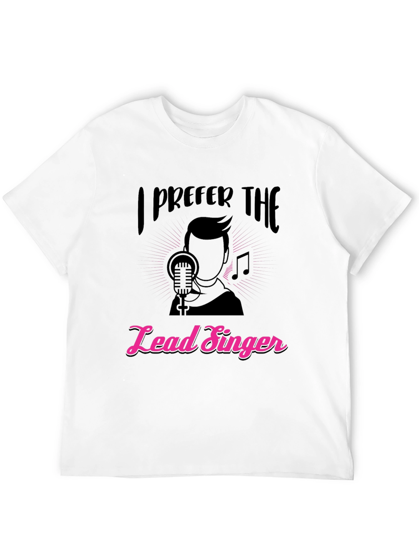 Black Lead Singer Graphic T-Shirt view 12