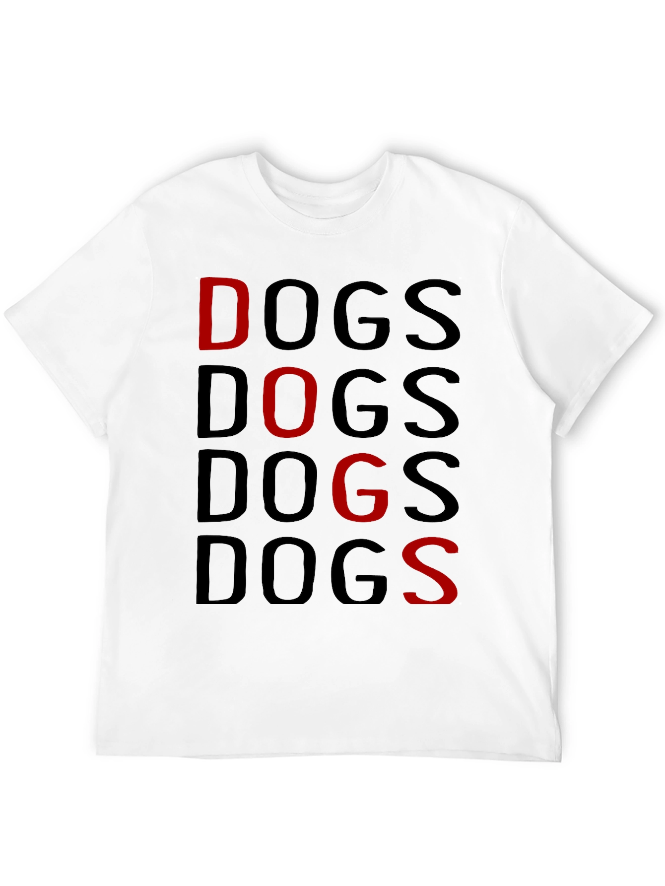 Black Dogs Graphic Print T-Shirt view 12