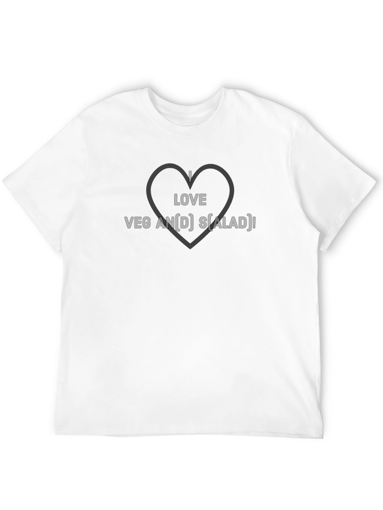Vegan Salad Lover Graphic Tee - 12