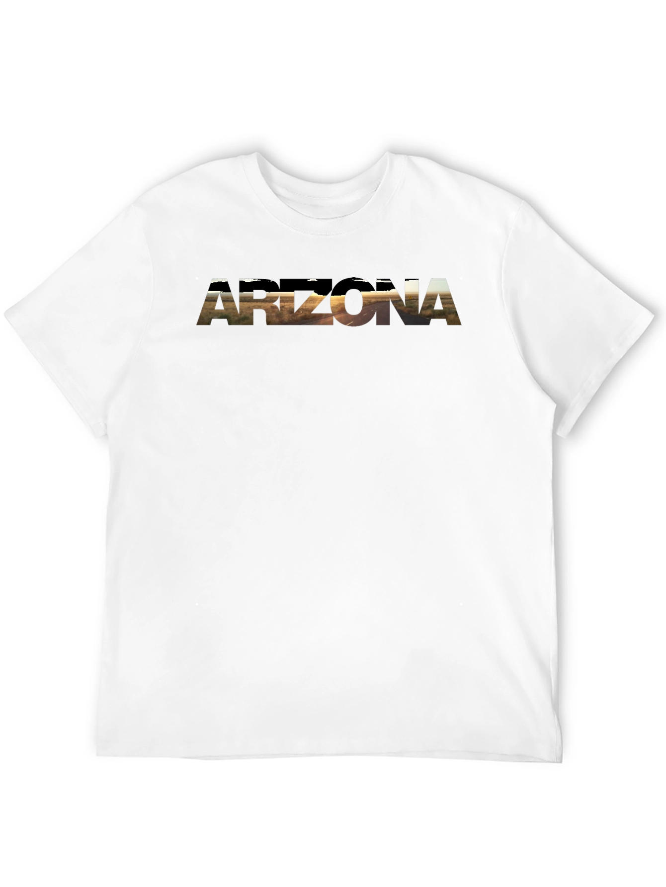 Black Arizona Graphic Tee - Desert Landscape Design view 12