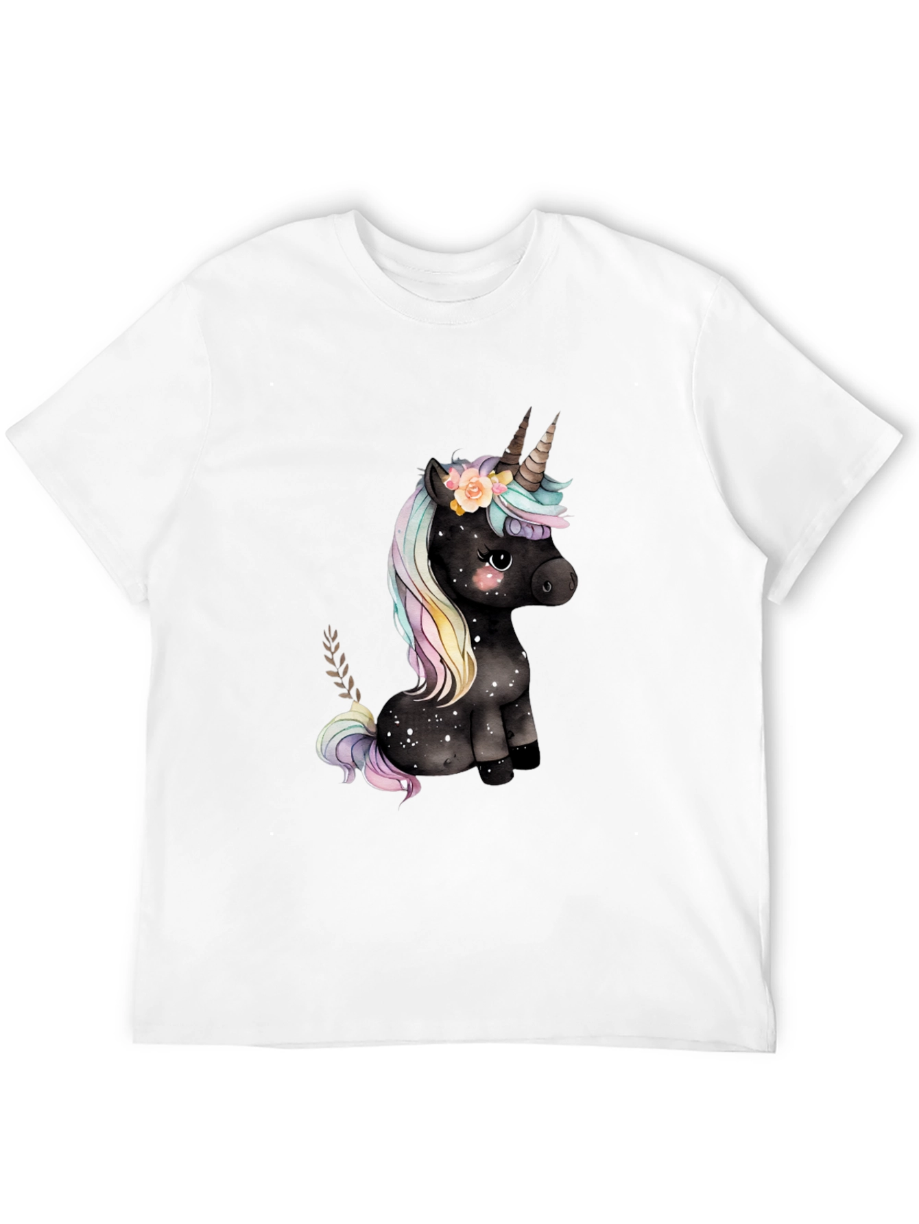 Black Unicorn Graphic Tee - Magical Style view 12