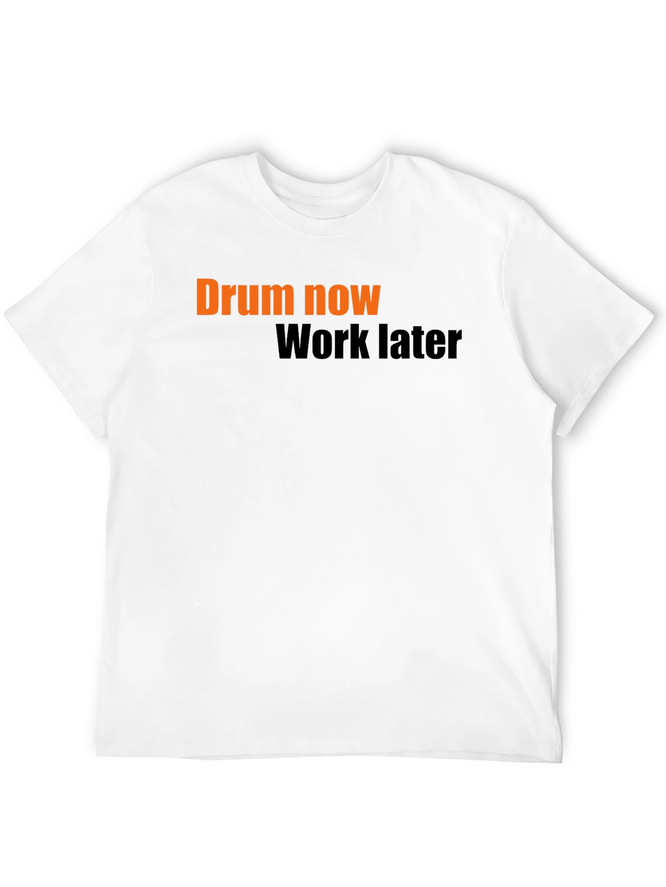 Black Drum Now, Work Later - Men's Graphic Tee view 12