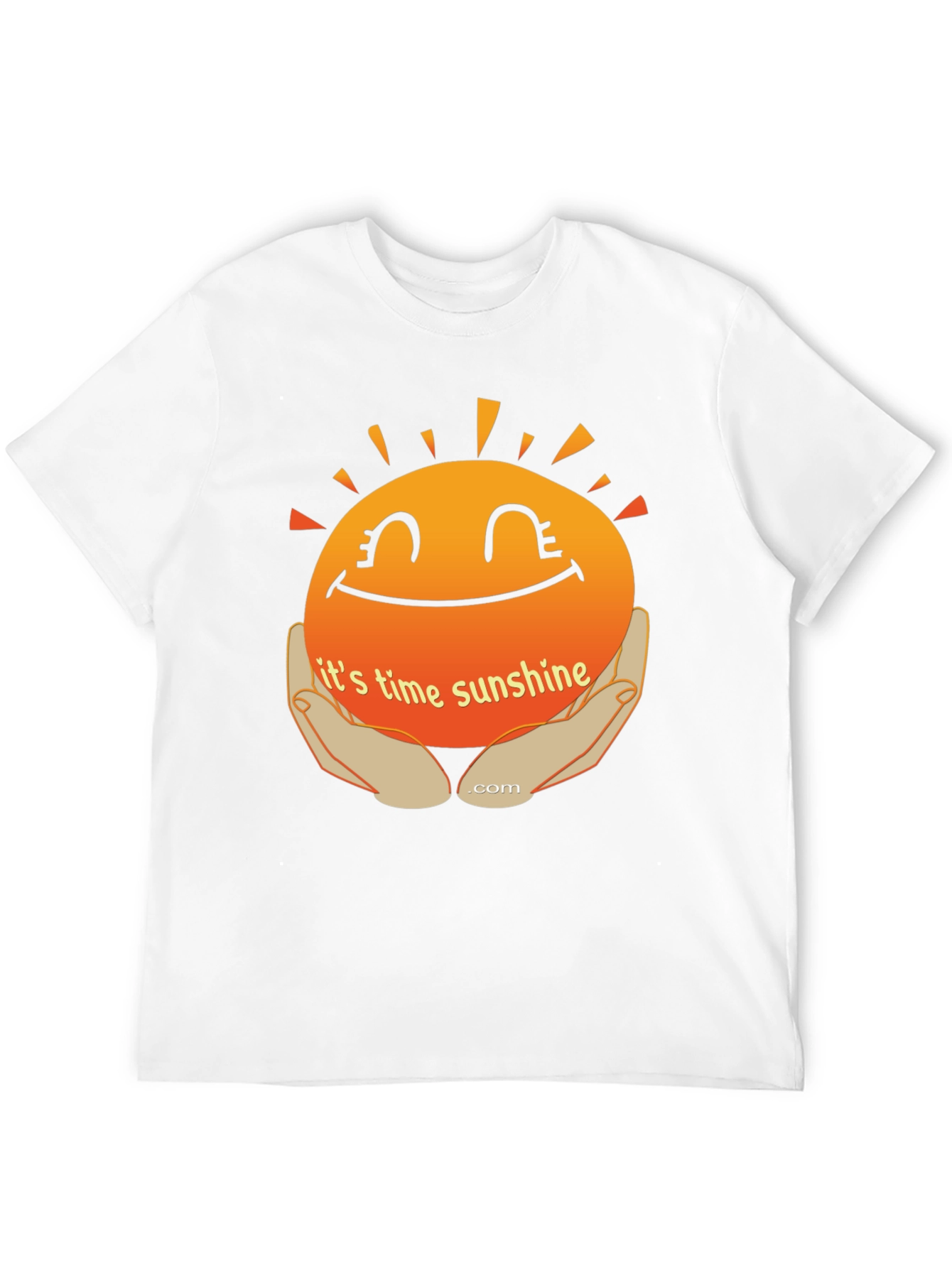 Black Time for Sunshine Graphic T-Shirt view 12