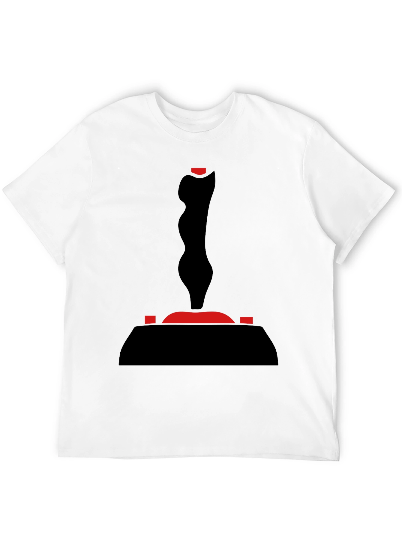 Black Retro Joystick Graphic Tee - Black T-Shirt view 12