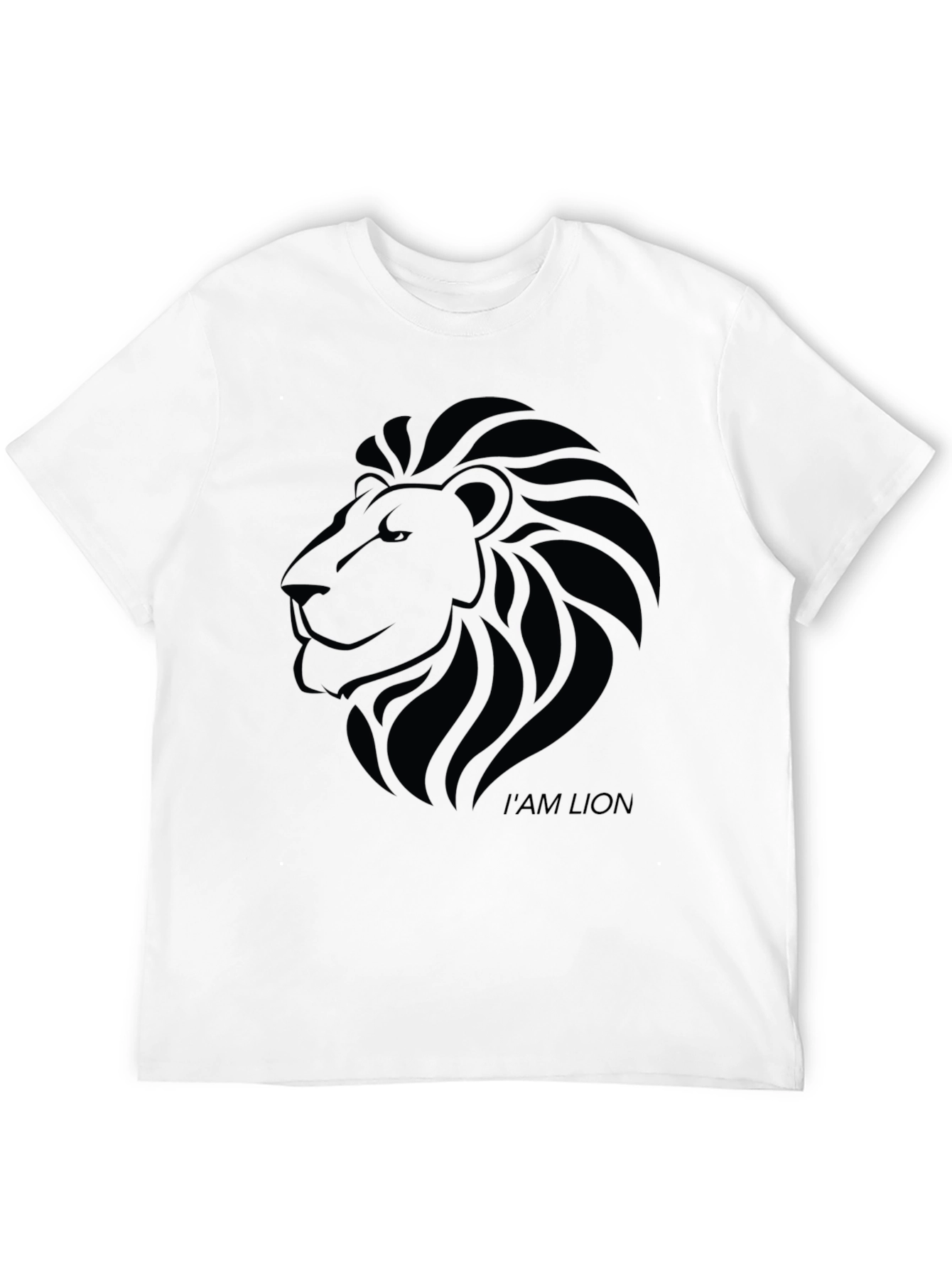 Black Lion Graphic Tee - Black view 12