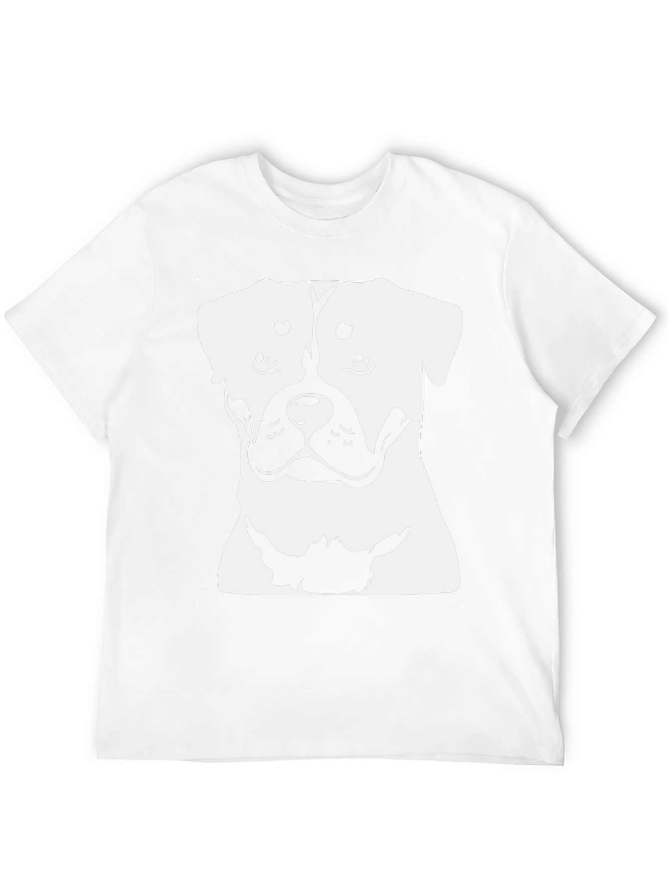 Black Dog Graphic T-Shirt - Black Cotton Blend view 12