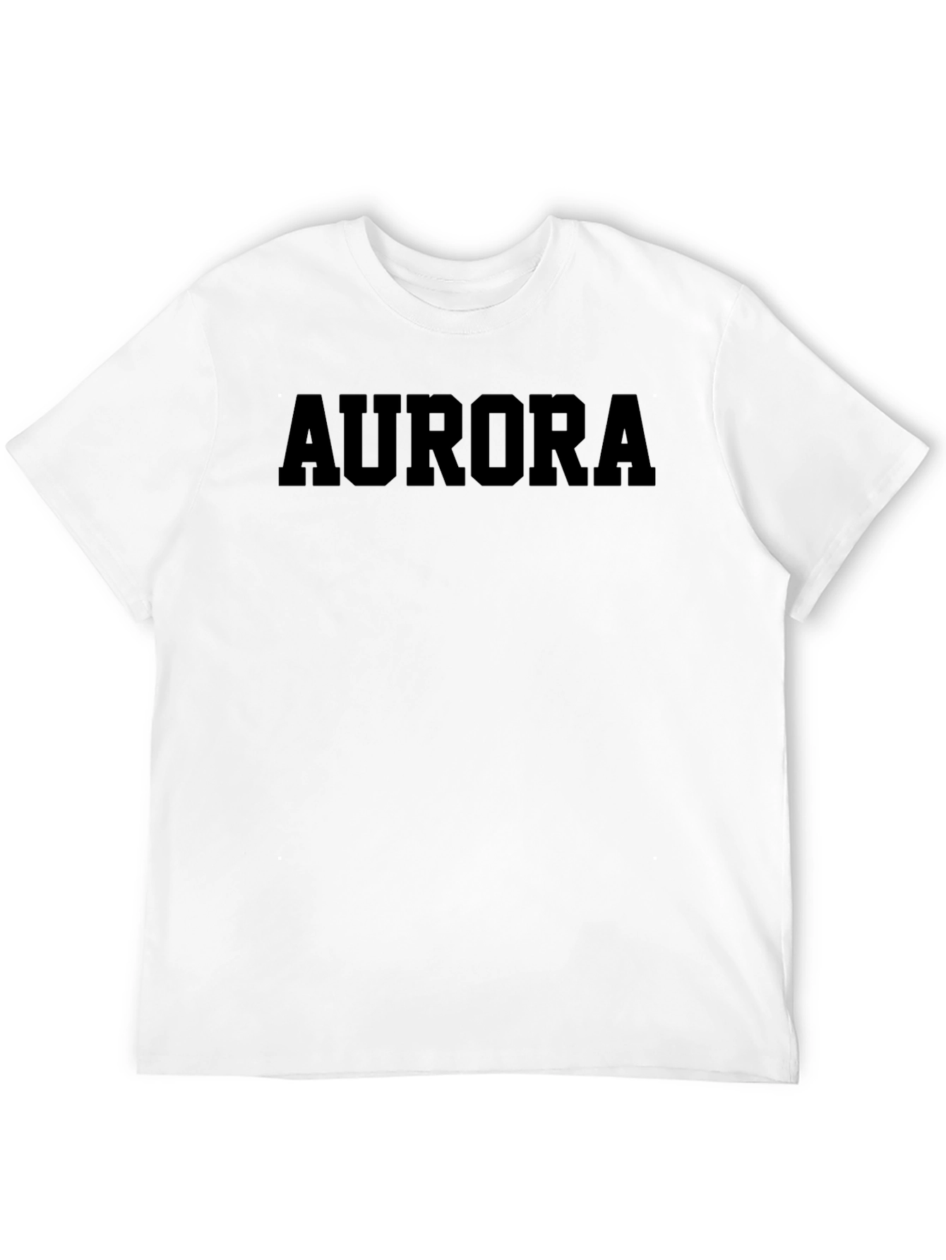 Black Aurora Graphic Tee - Black Short Sleeve T-Shirt view 12