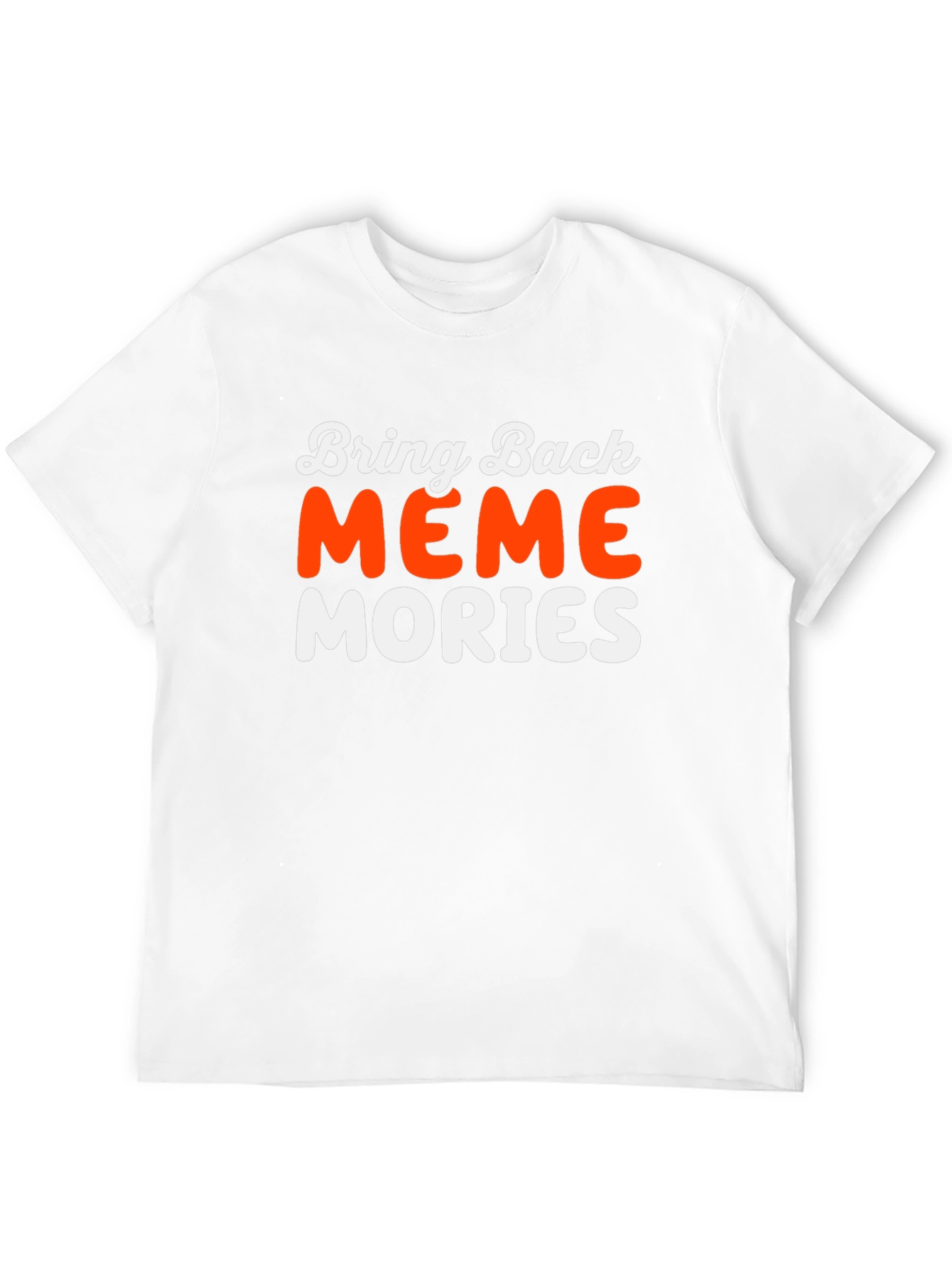Black Meme Memories Graphic T-Shirt view 12