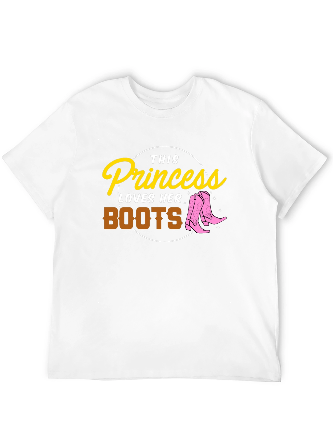 Black Cowgirl Princess T-Shirt - Loves Her Boots Tee view 12