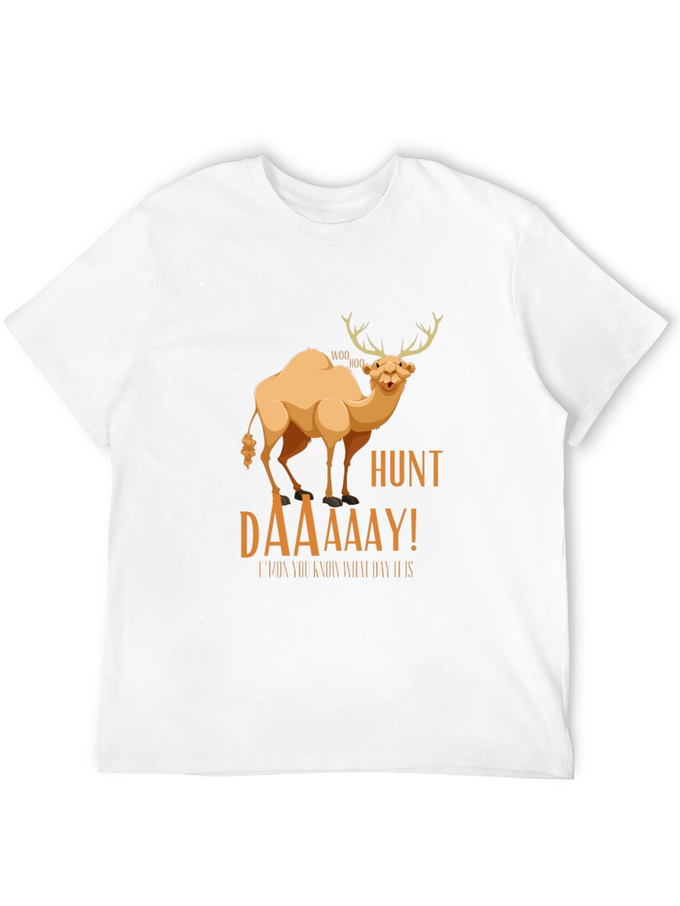 Black Camel Deer Hunt T-Shirt: It's Hunt Daaay! view 12