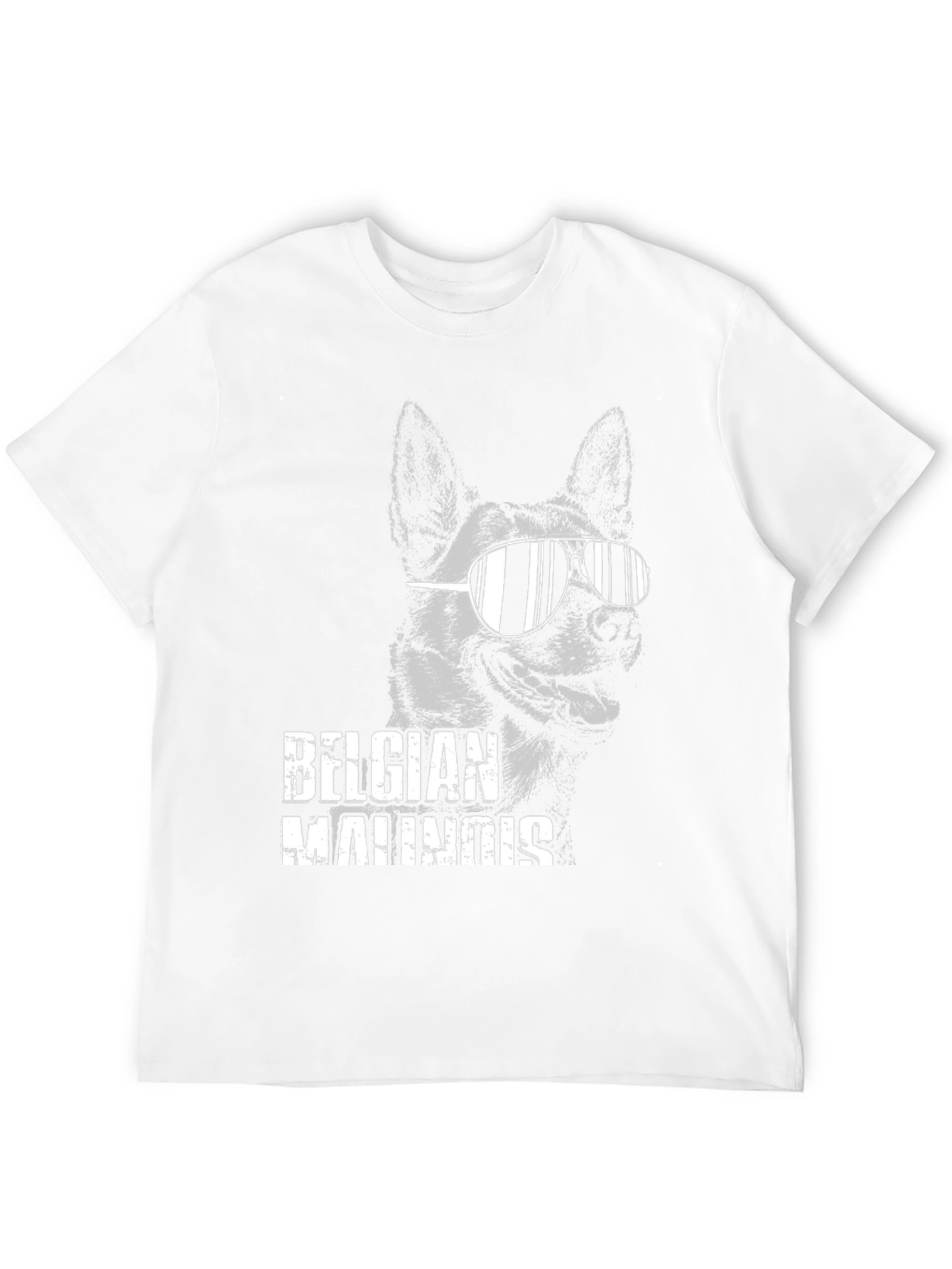 Cool Belgian Malinois Dog Graphic T-Shirt - 12