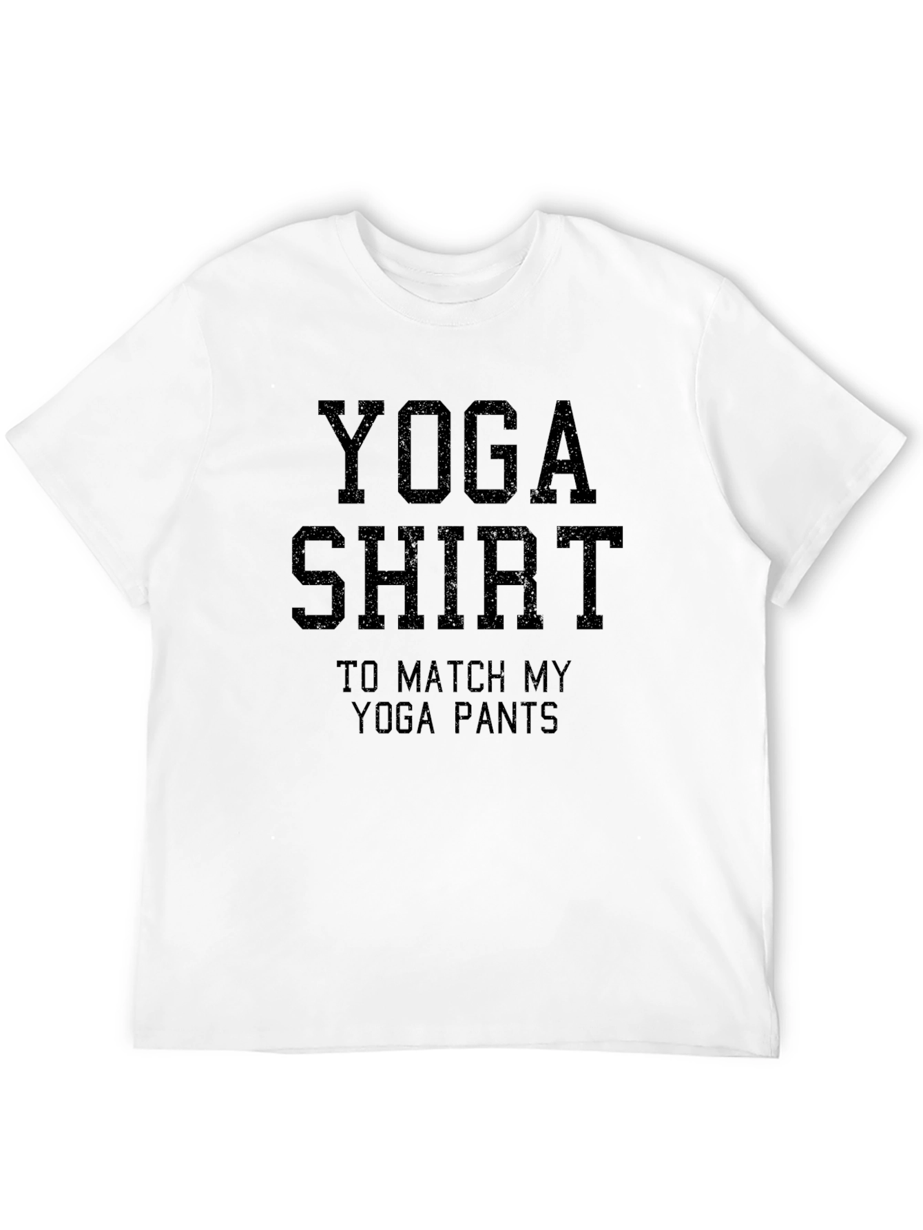 Black Yoga Shirt - Funny Workout Tee for Women and Men view 12