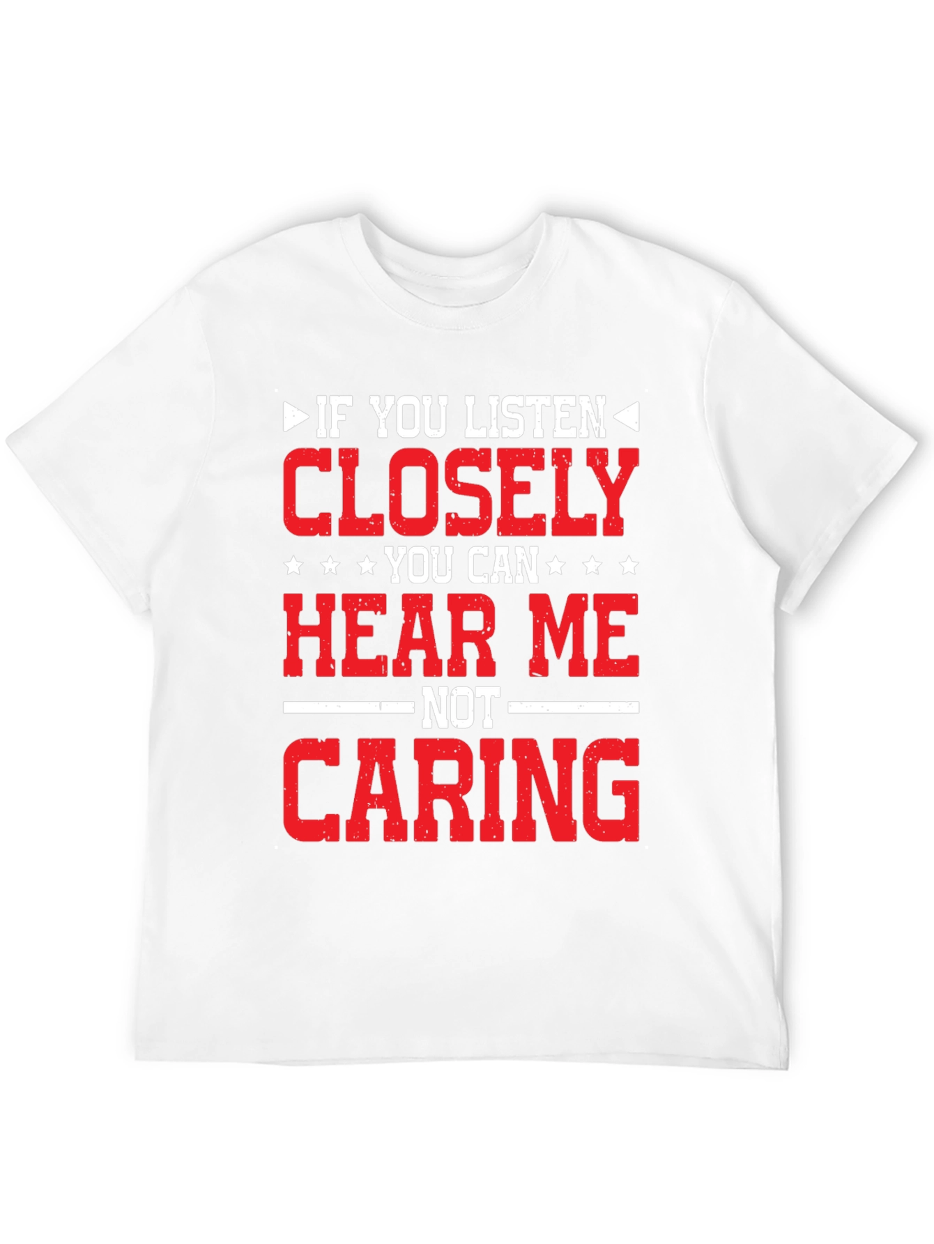 Black If You Listen Closely T-Shirt view 12