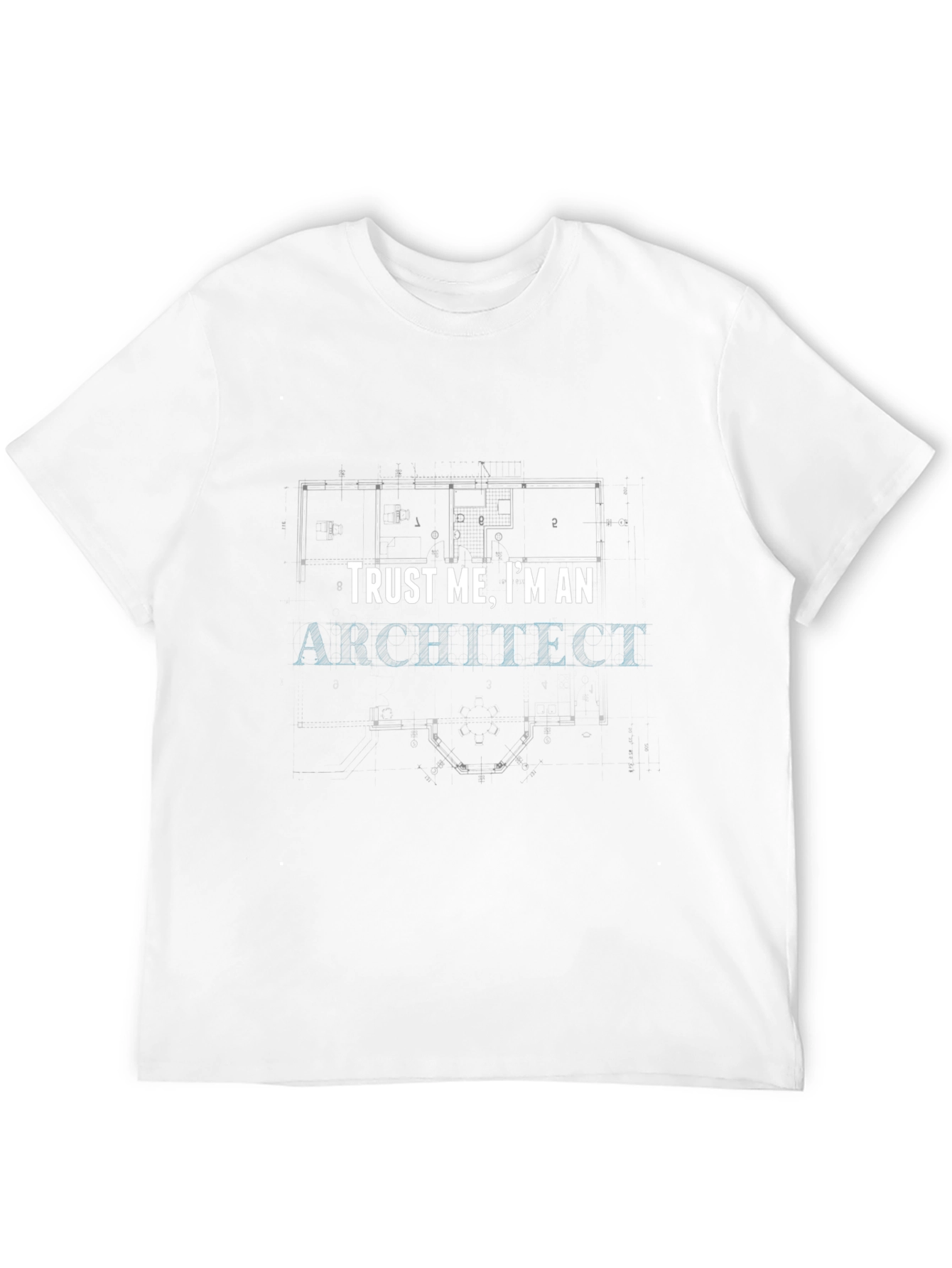 Black Trust Me I'm an Architect T-Shirt - Funny Architect Tee view 12
