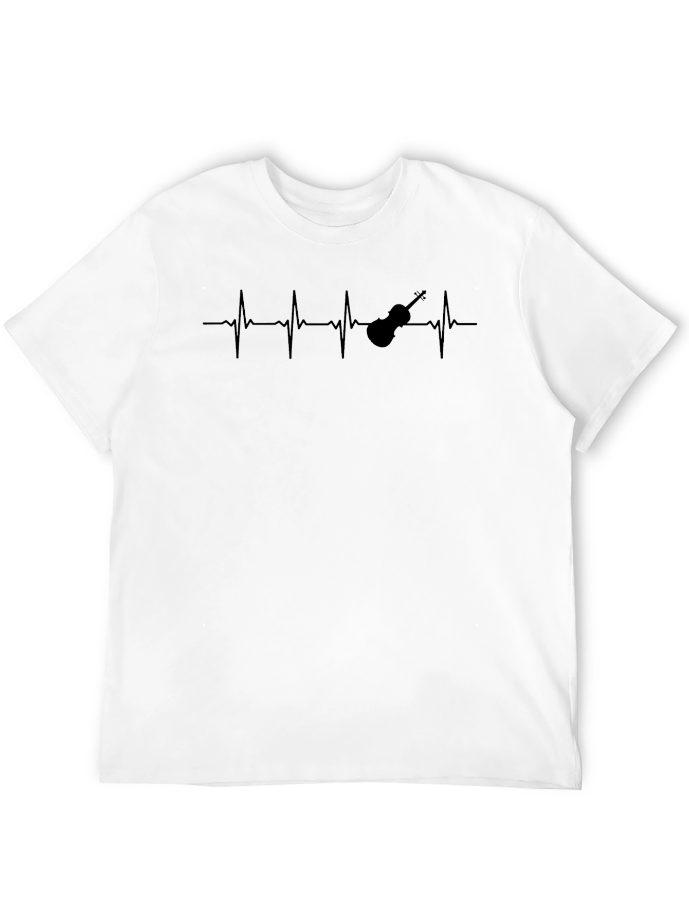 Black Violin Heartbeat T-Shirt - Music Lover Tee view 12