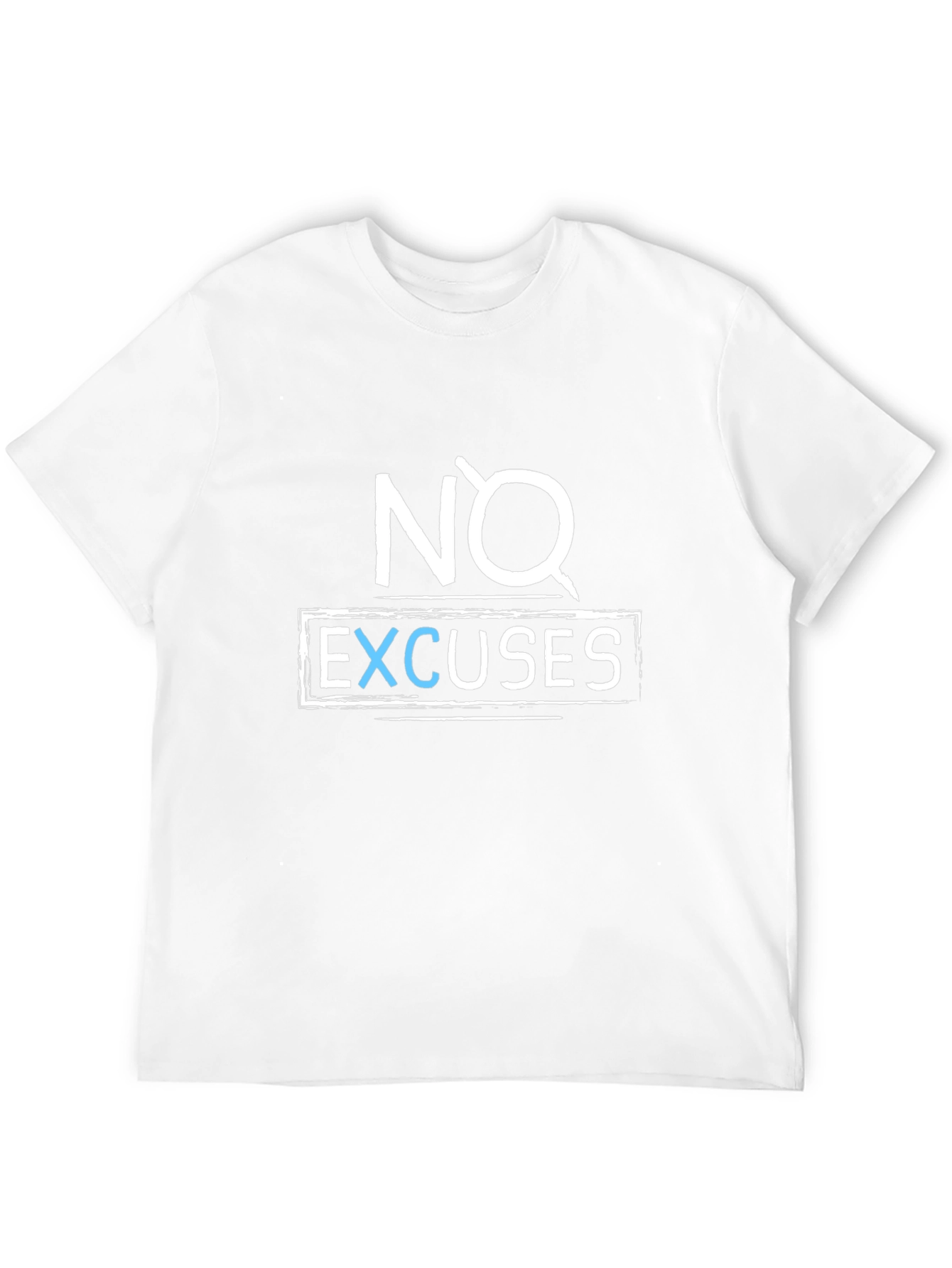 Black No Excuses Black Graphic T-Shirt view 12