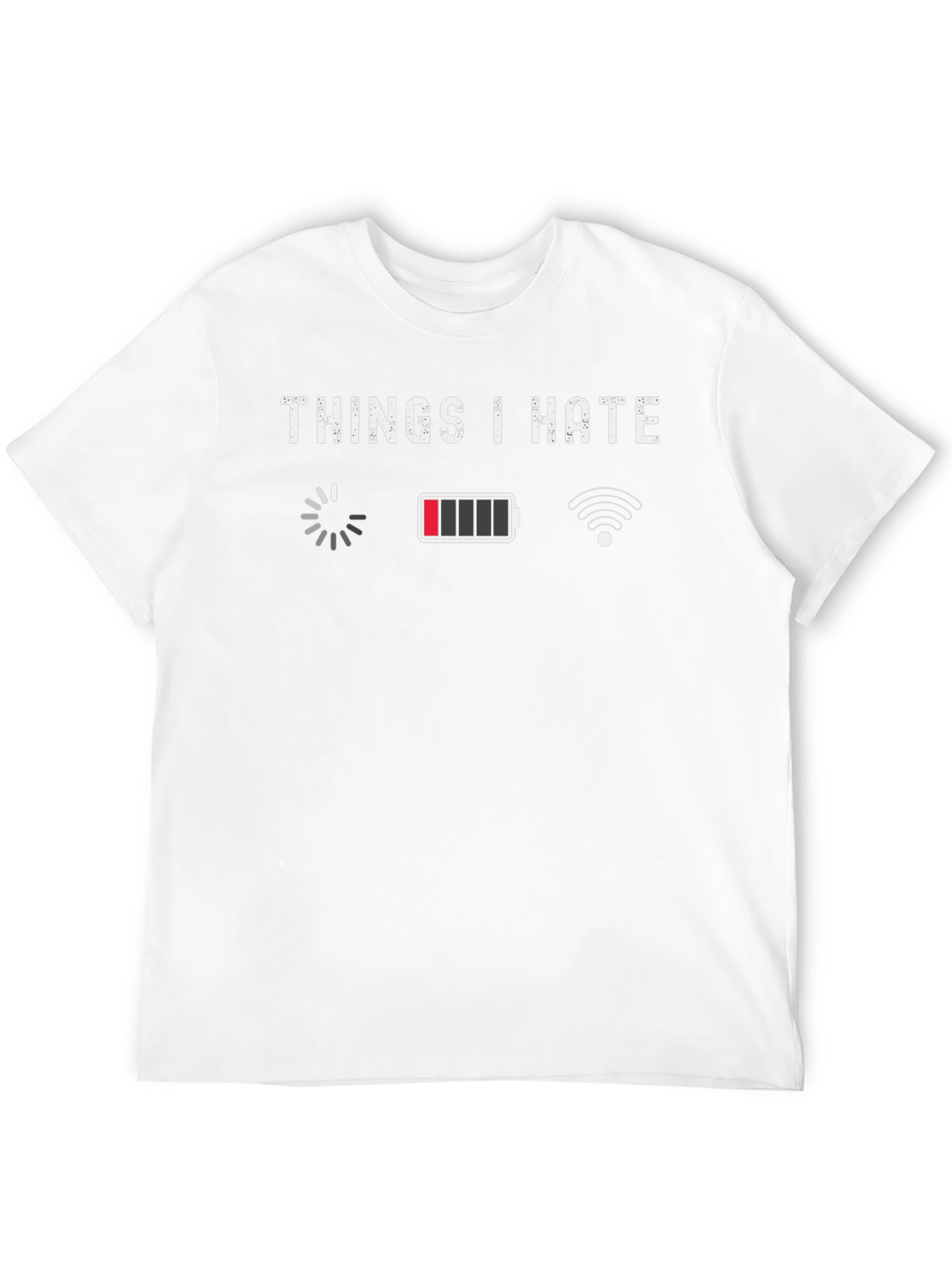 Black Things I Hate Funny Graphic Tee view 12